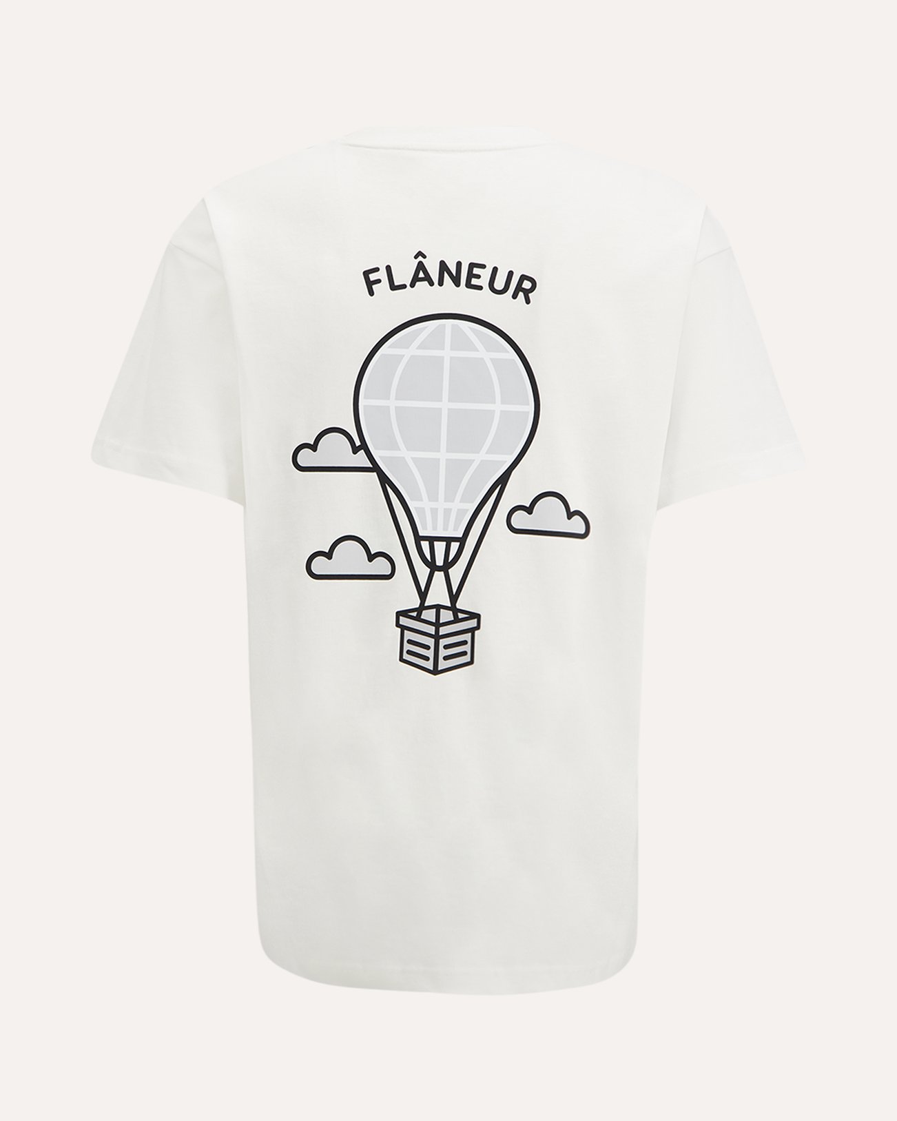 Flaneur Balloon T-Shirt WIT 1