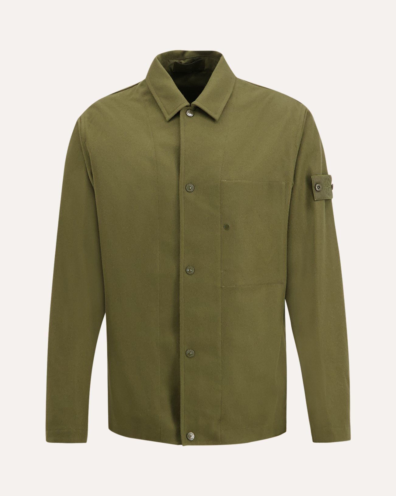Stone Island 1200020 Overshirt Ghost GROEN 1