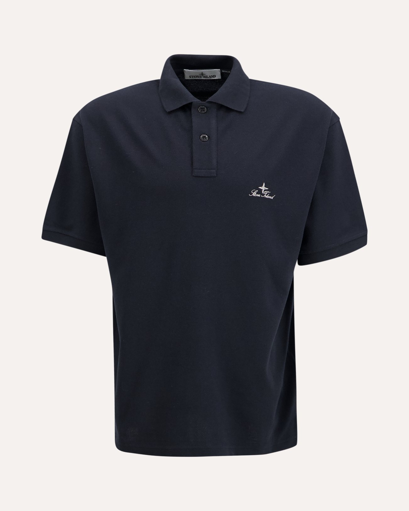 Stone Island 2200002 Polo Ss DONKERBLAUW 1