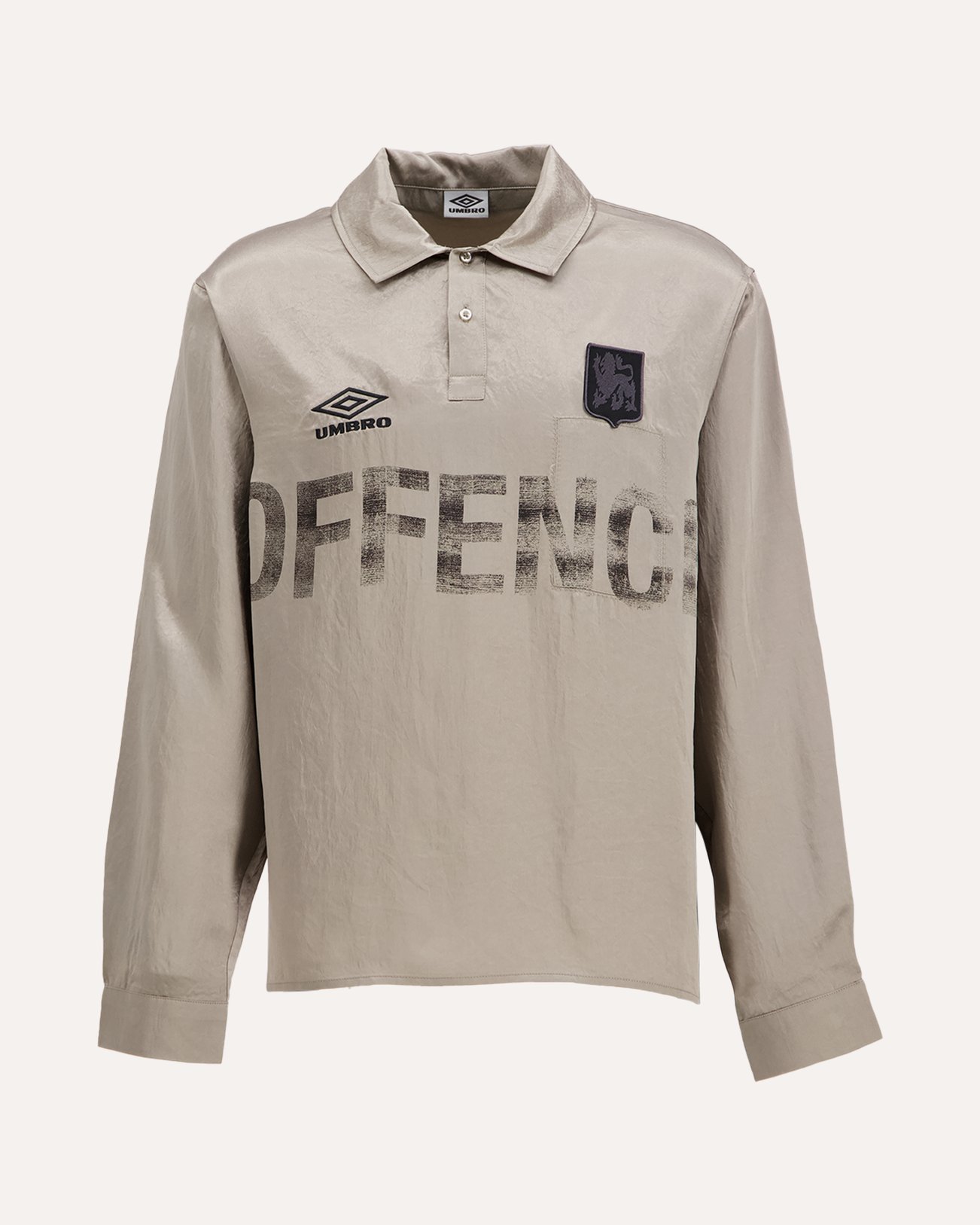 Umbro Satin Enfield Shirt ZILVER 1