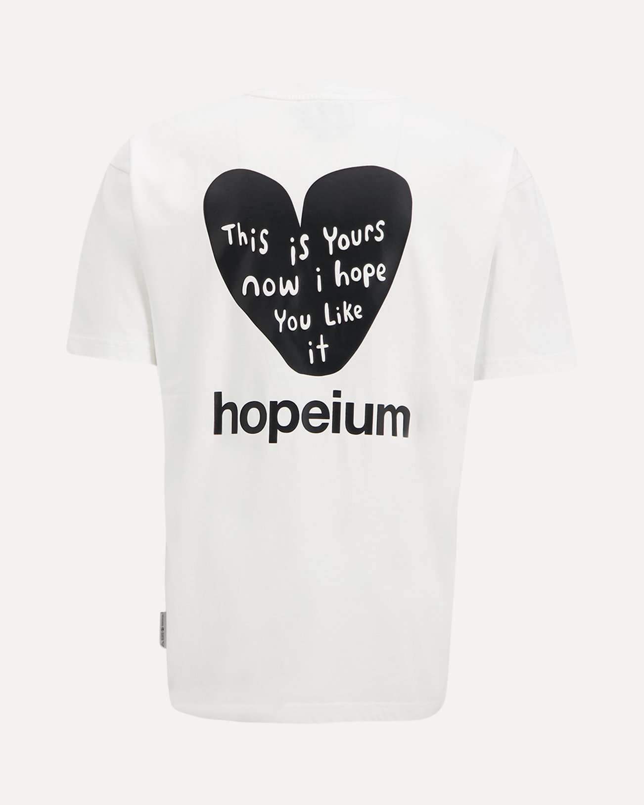 Hopeium Short Sleeve Tee WIT 1