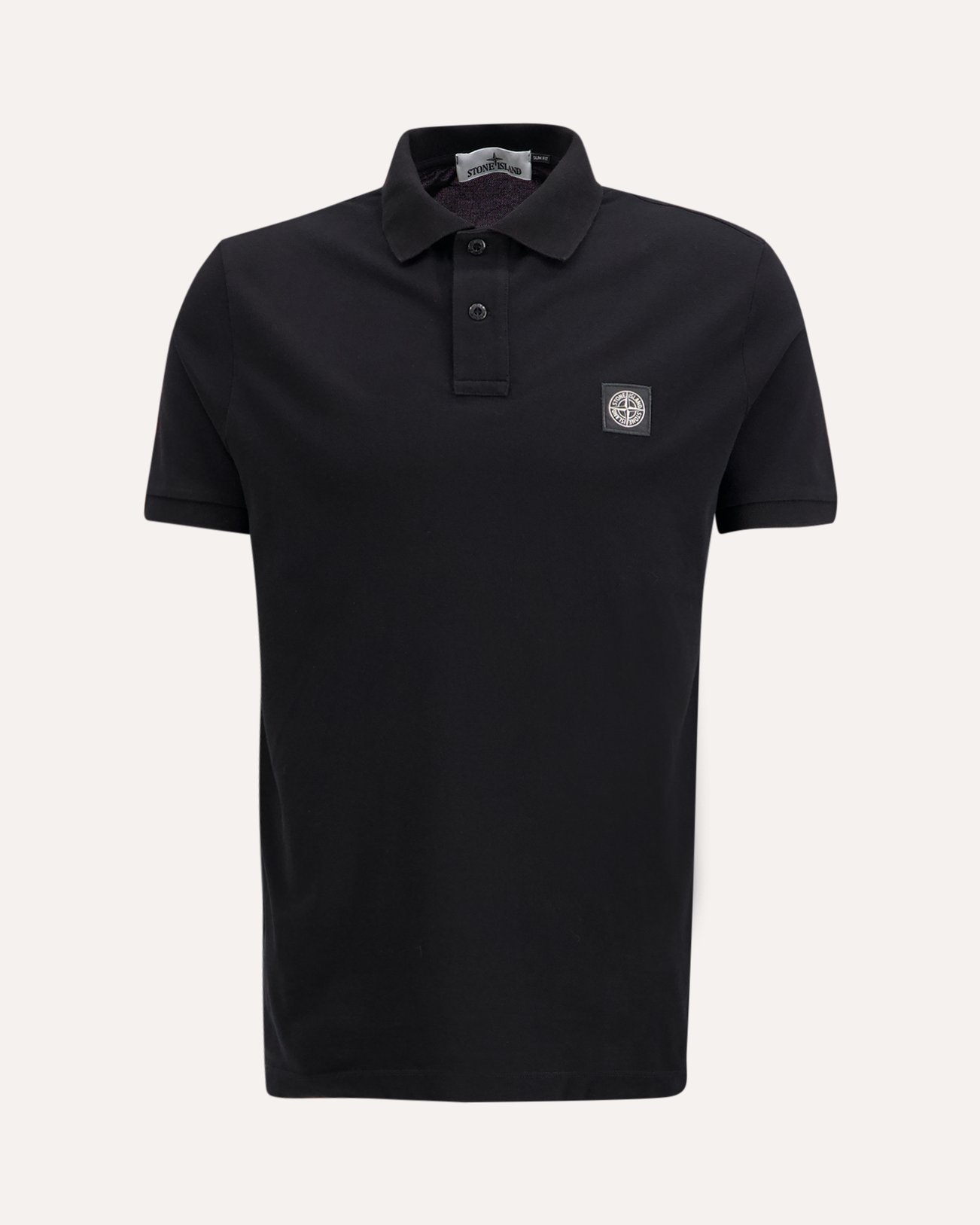 Stone Island 2200008 Polo Ss ZWART 1