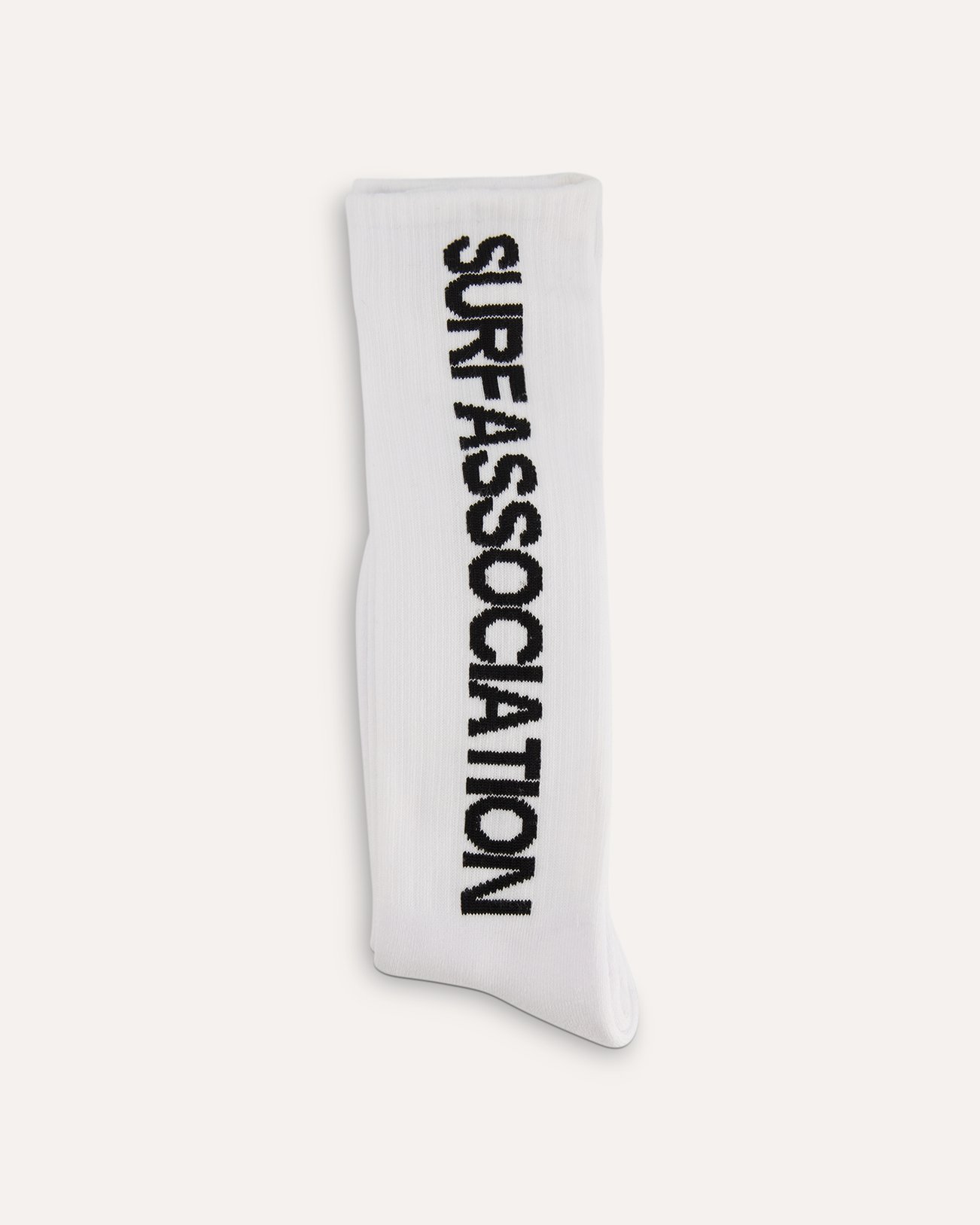 New Amsterdam Surf Association Name Socks High White WIT 1