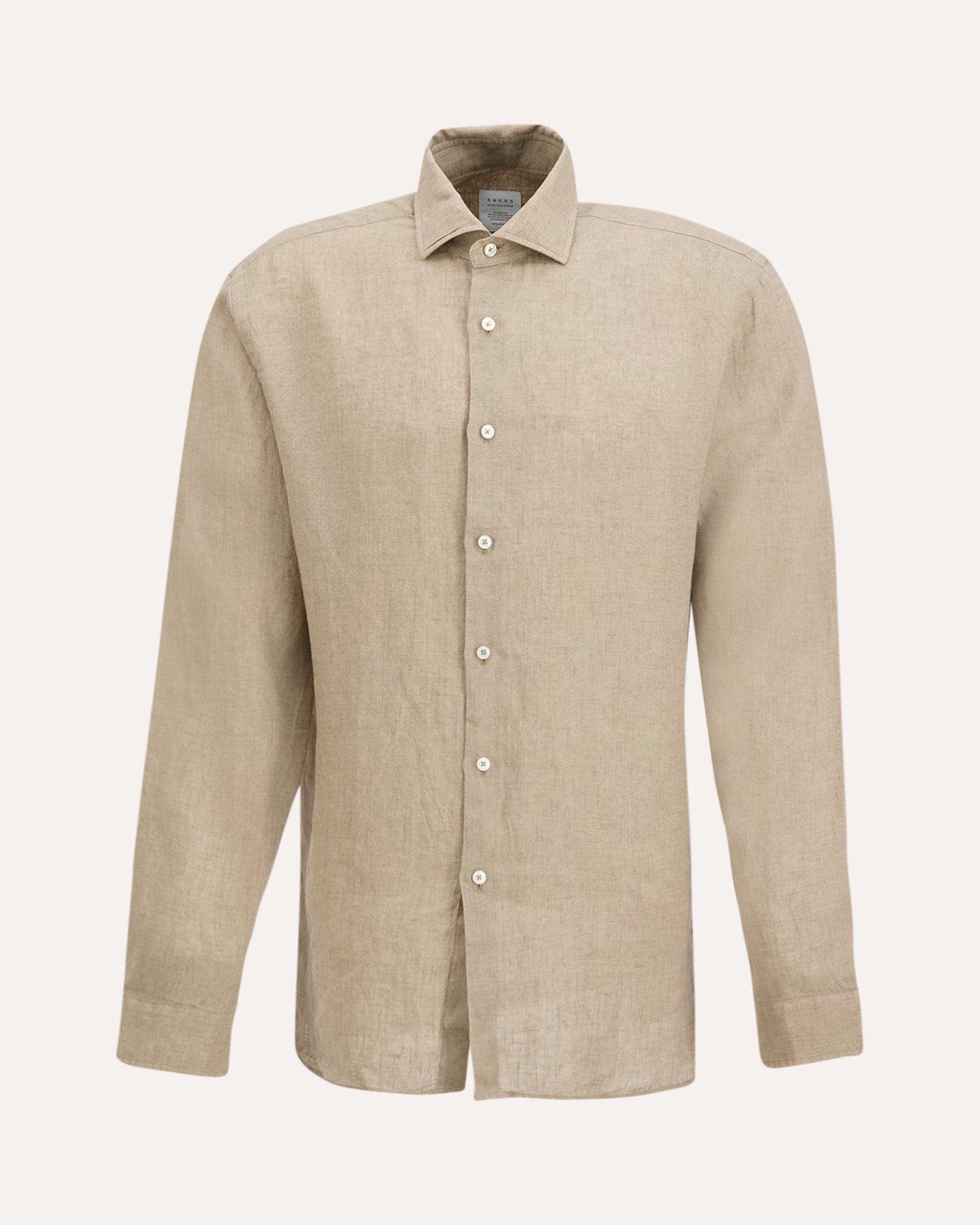 Xacus Linnen Shirt BEIGE 1