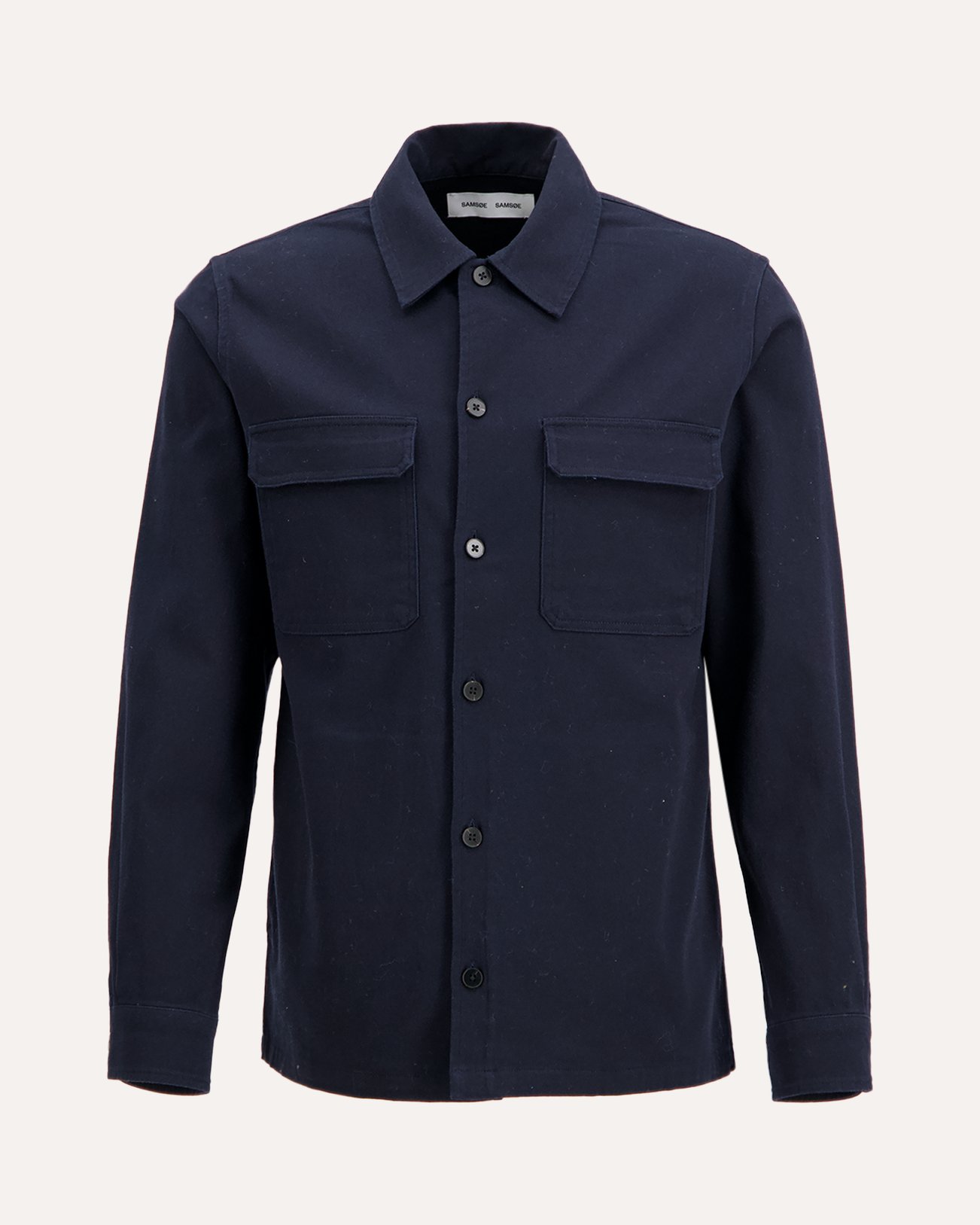 Samsøe Samsøe Sataka Je Overshirt 15963 DONKERBLAUW 1