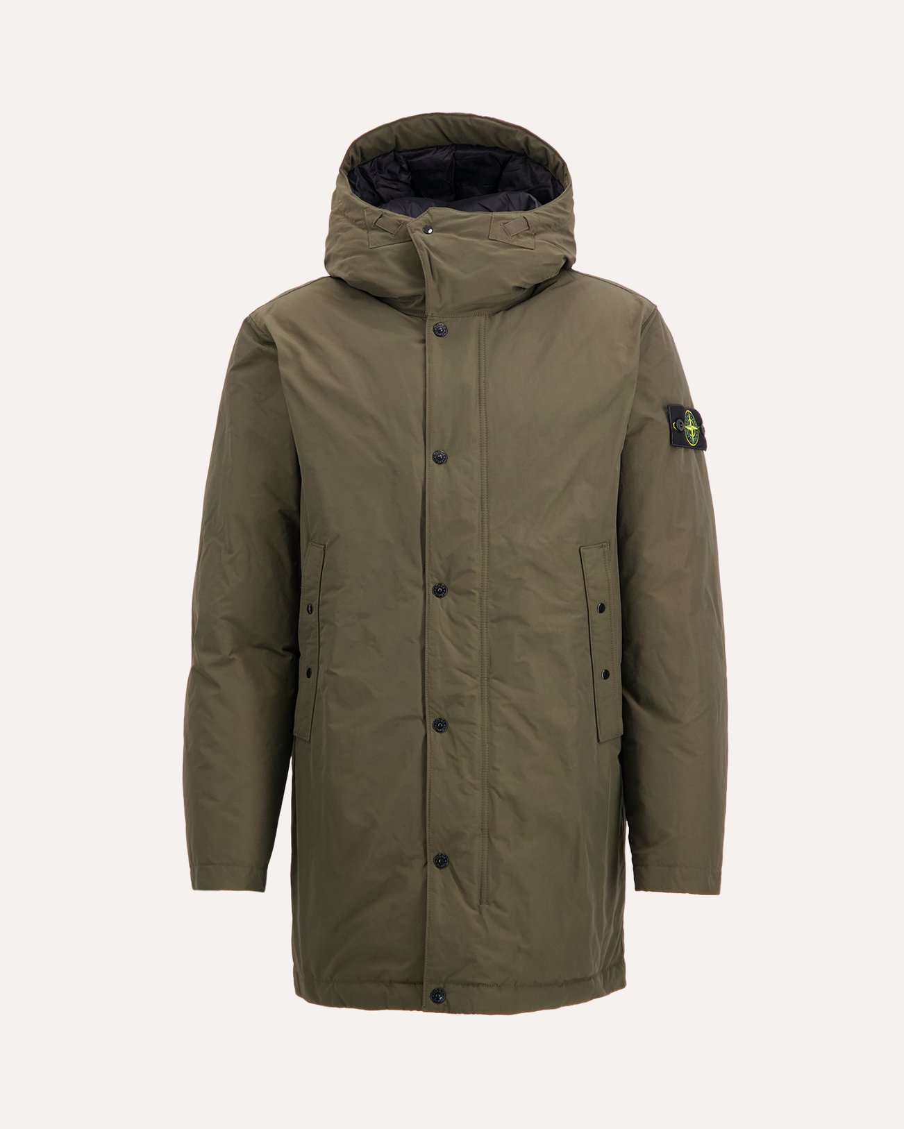 Stone Island 7100006 Lange Parka ANTHRACIET 1