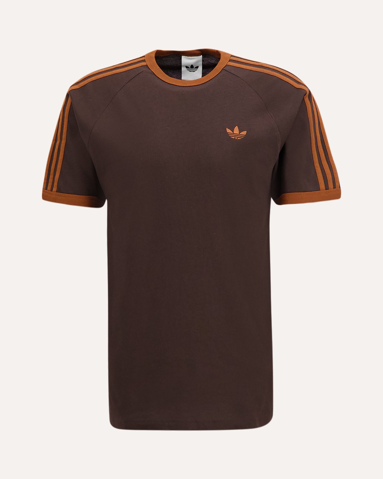 adidas 3 Stripes Tee DONKERBRUIN 1