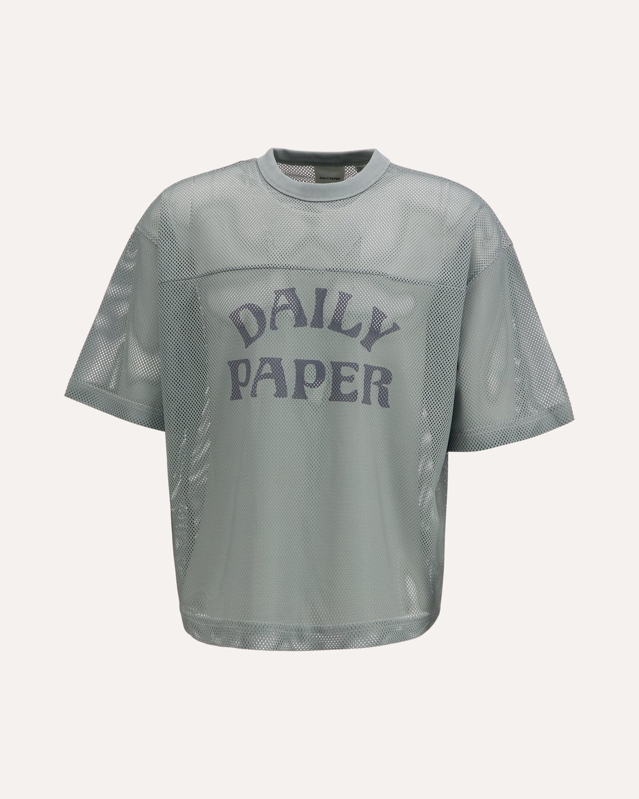 Daily Paper Boxy Mesh T Shirt LICHTBLAUW 1