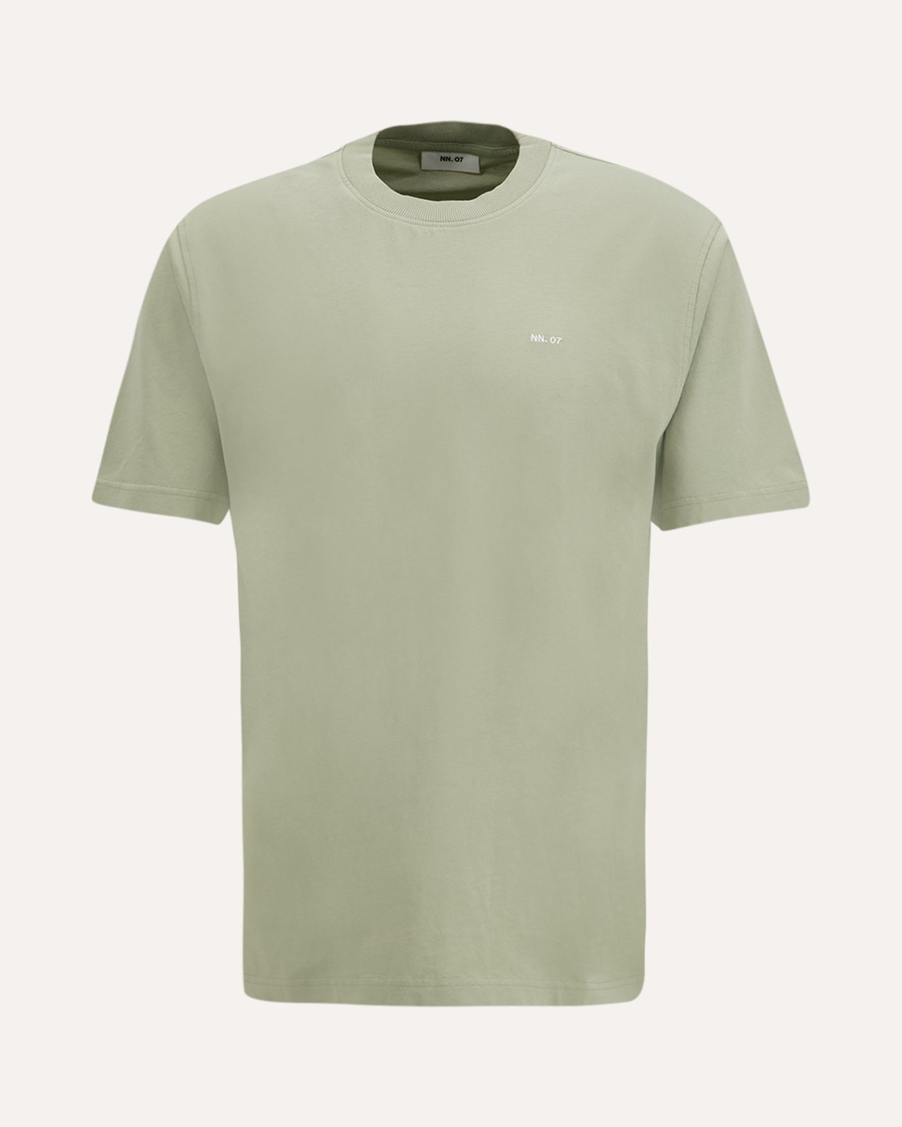 NN.07 Adam Emb T Shirt 3209 GROEN 1
