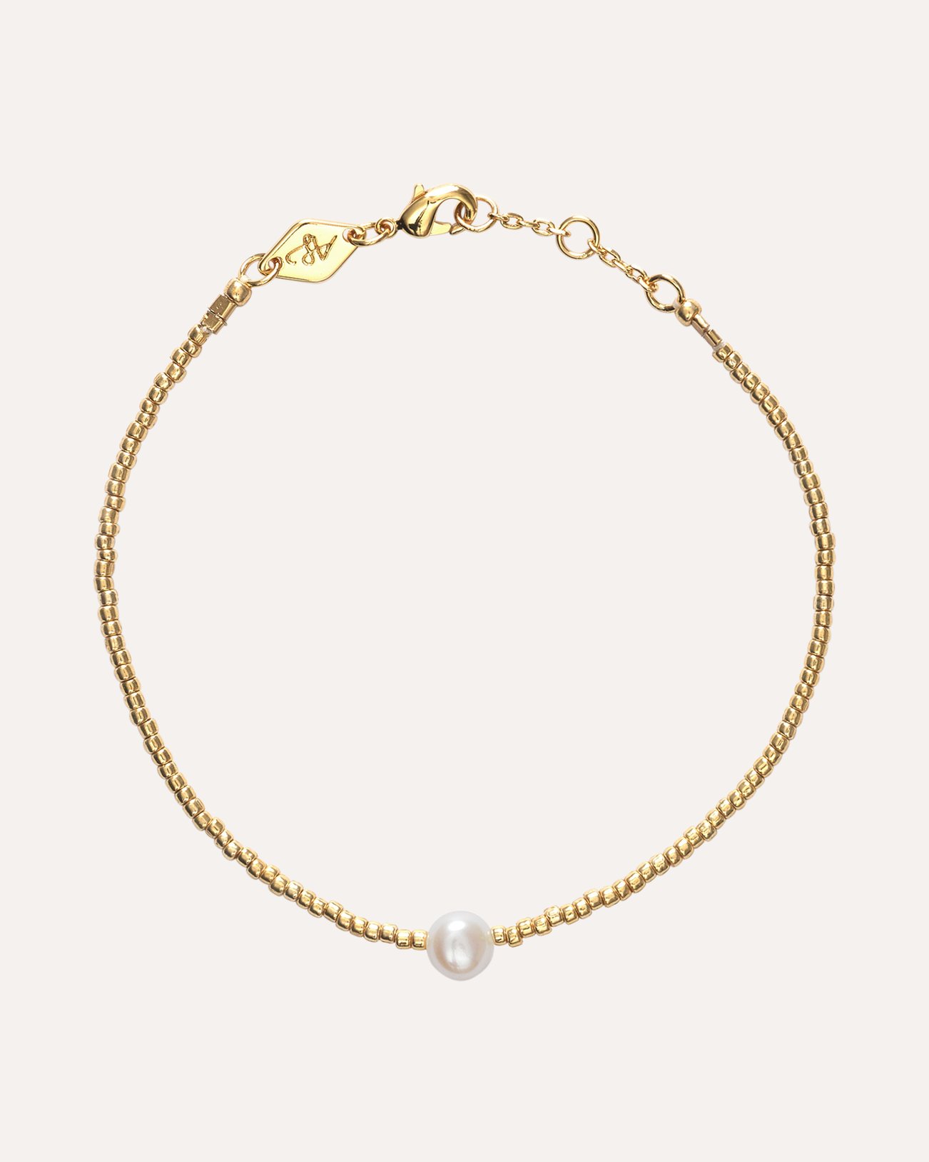 Anni Lu Pearly Bracelet GOUD 1
