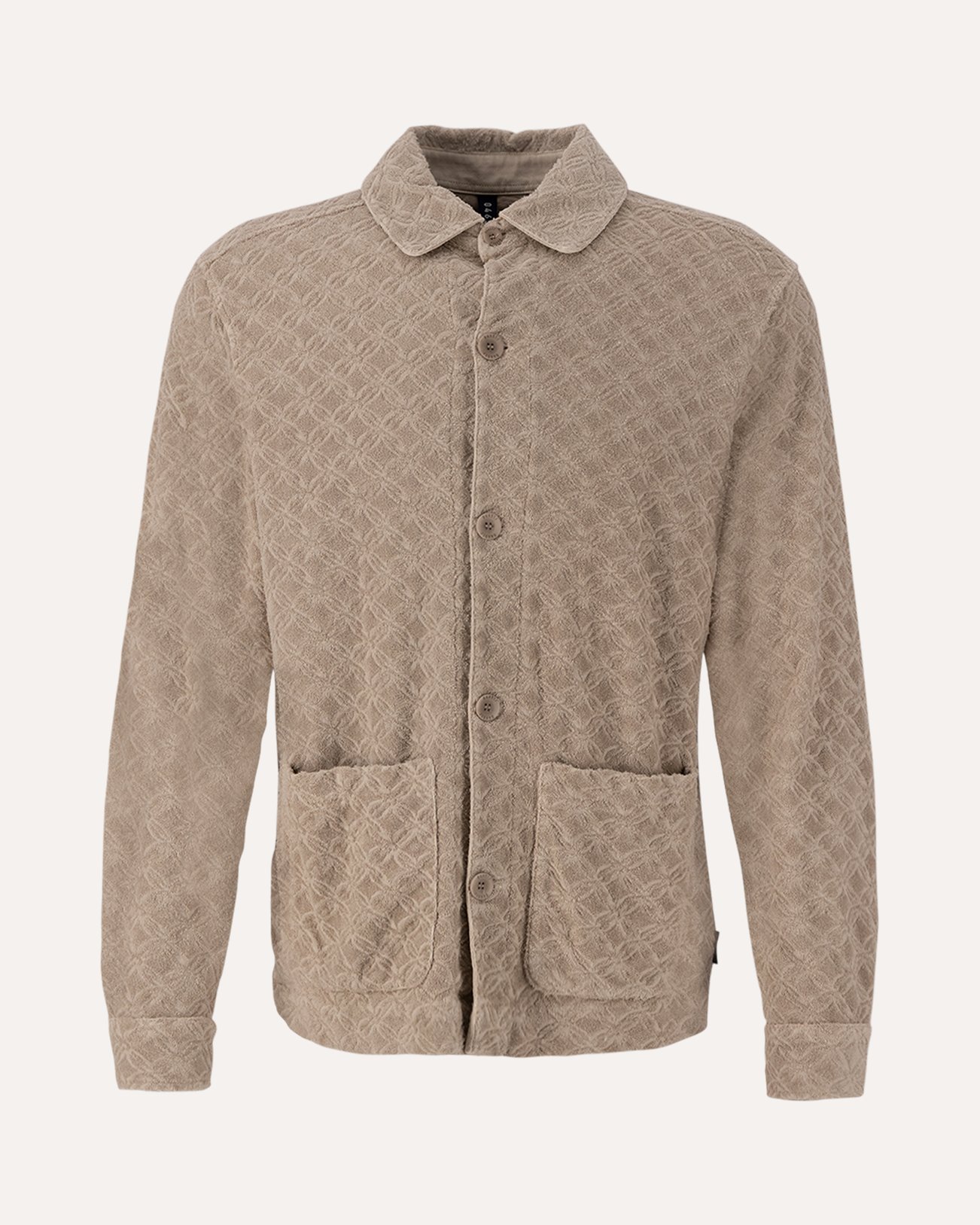A Trip In A Bag Terry Overshirt TAUPE 1