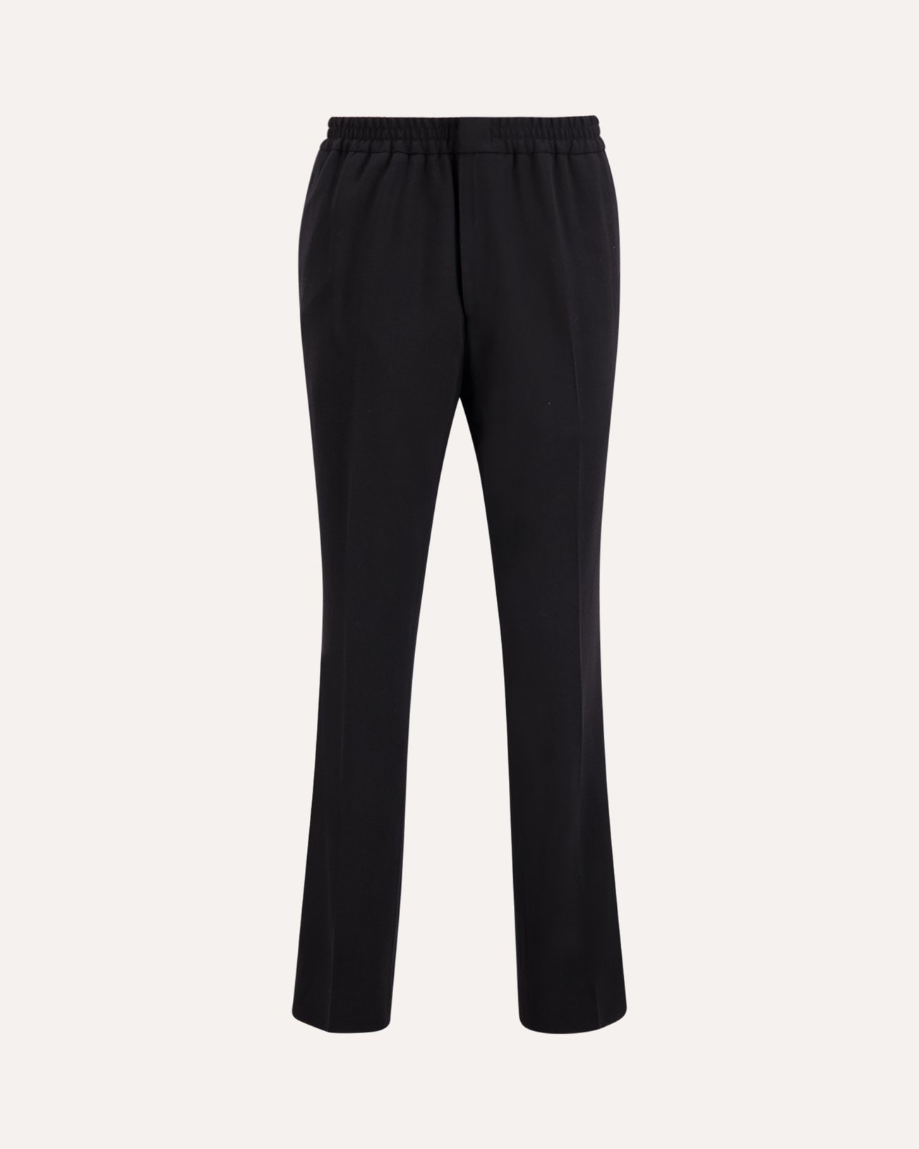 AMI Paris Elasticated Waist Trousers ZWART 1