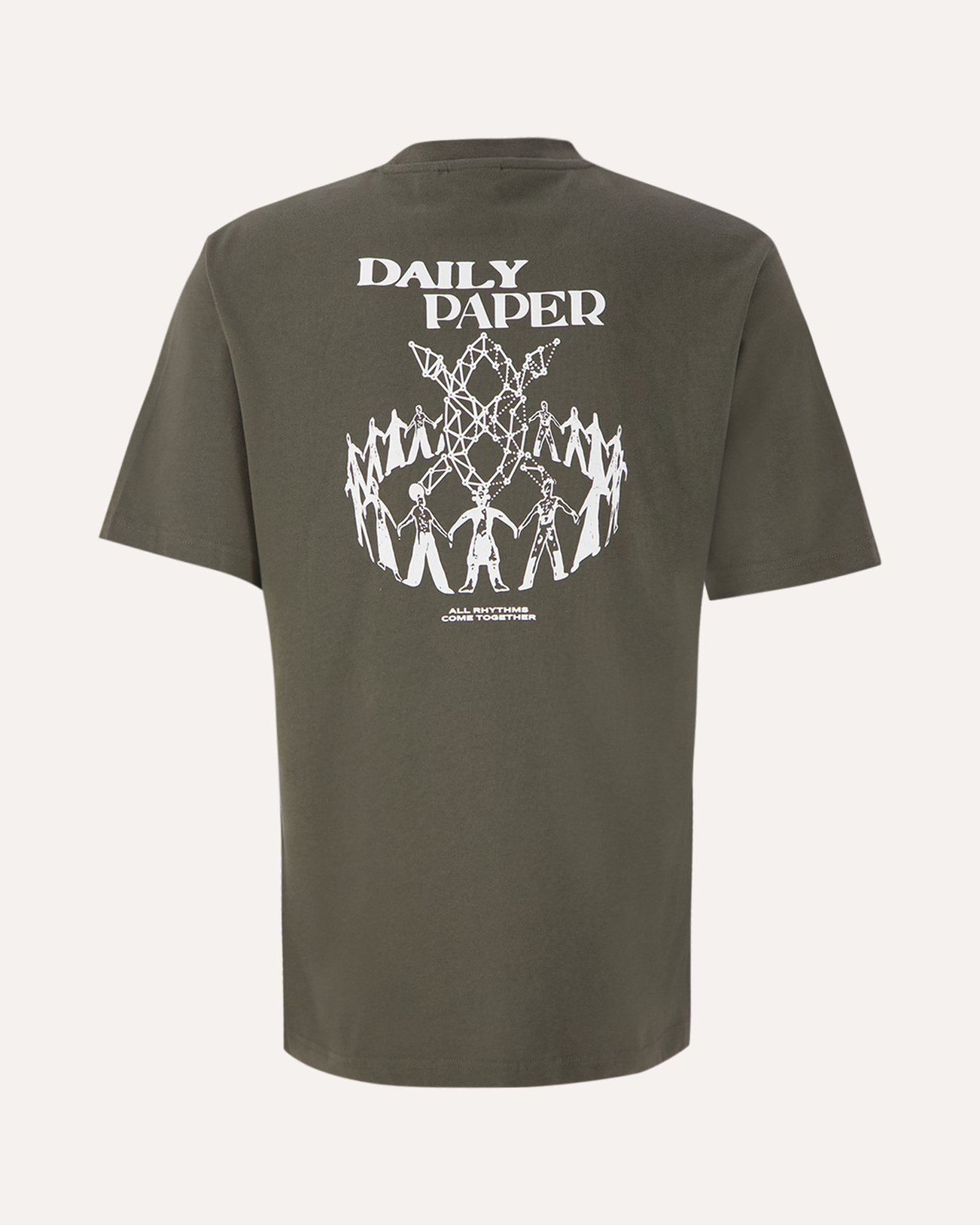 Daily Paper Hand In Hand Ss T-Shirt GROEN 1