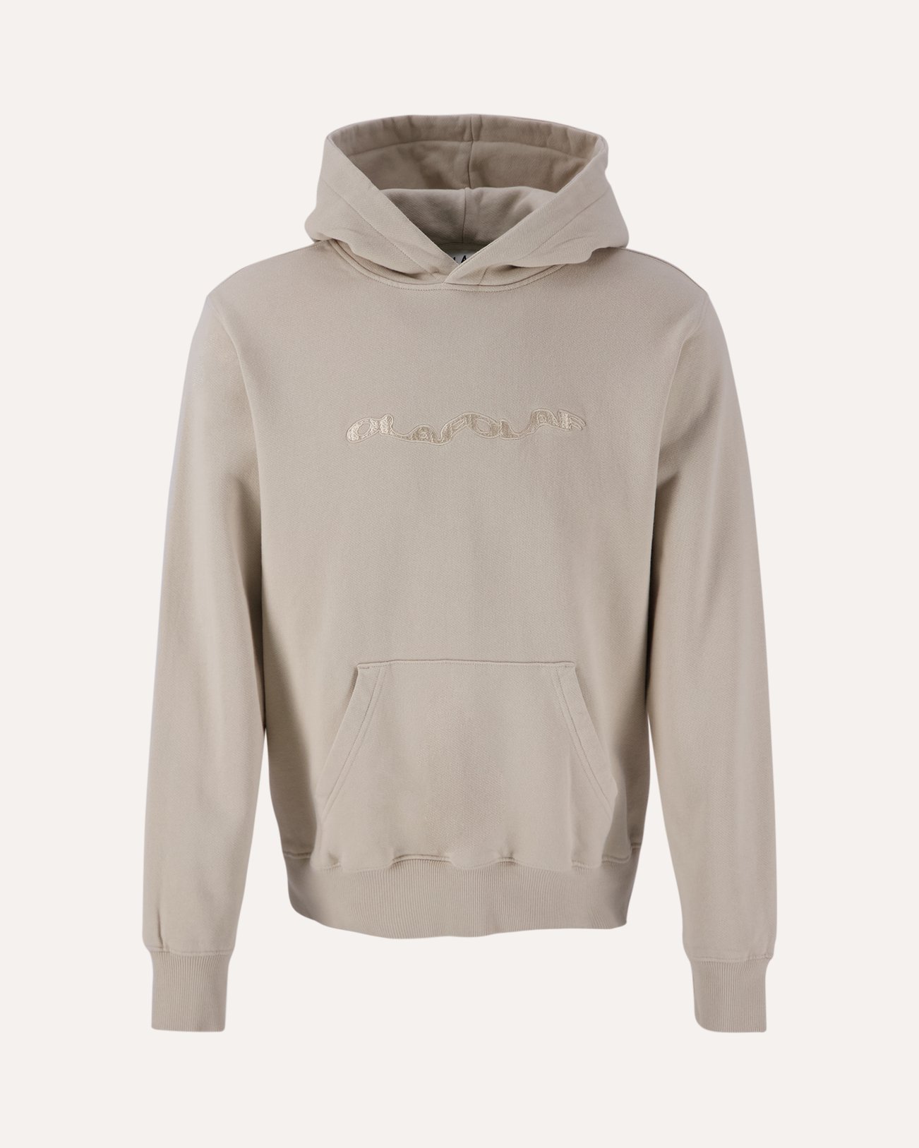 OLAF Wavy Drift Hoodie BEIGE 1