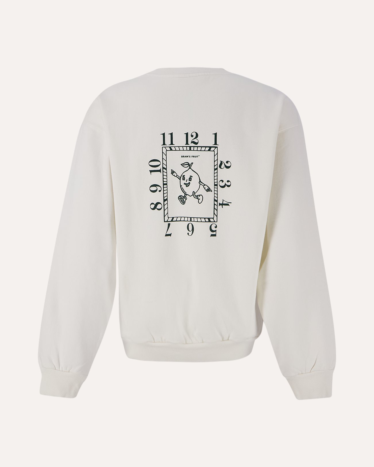 Brams Fruit Tank Dial Crewneck CREME 1