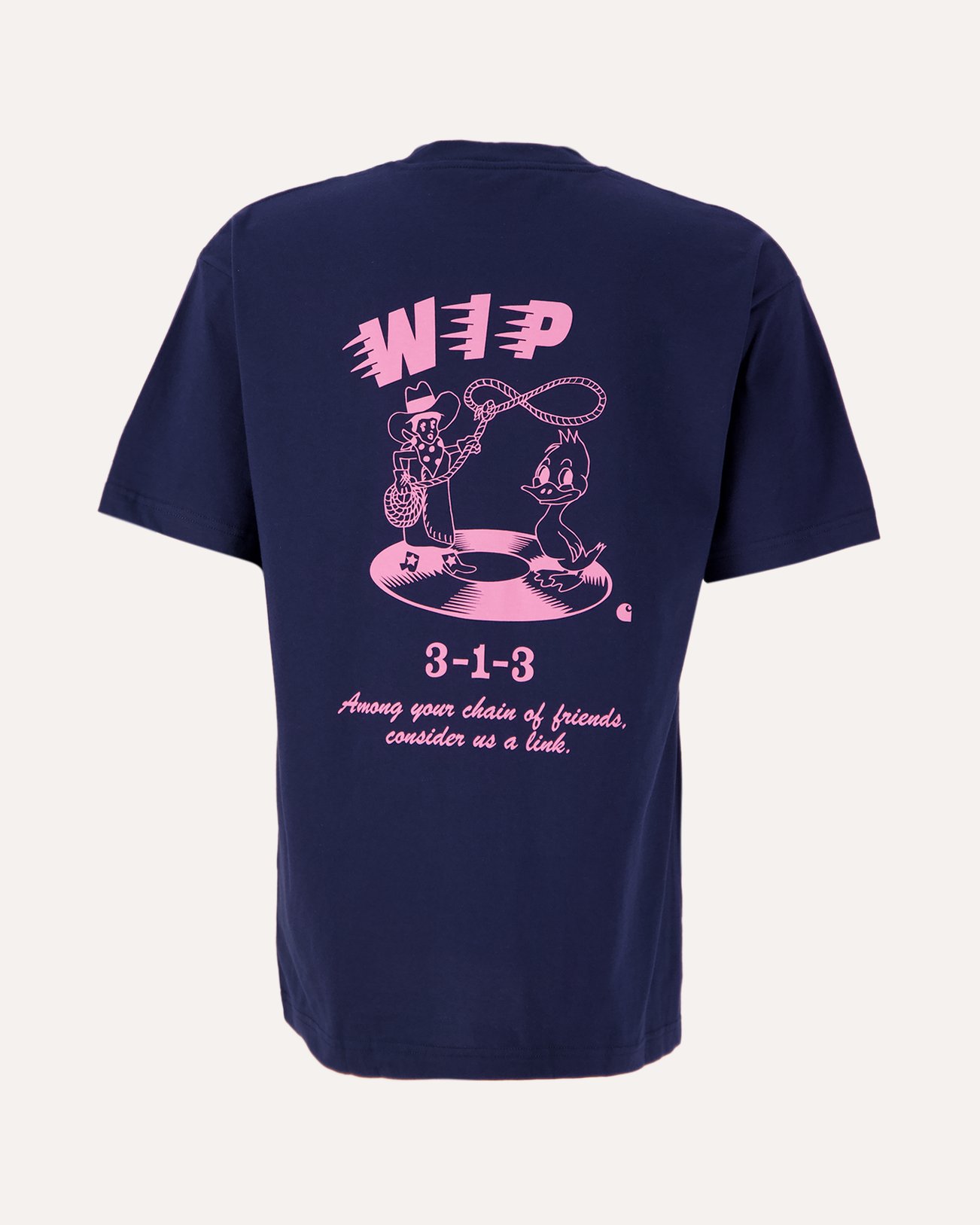 Carhartt WIP S/S Friendship T-Shirt BLAUW 1