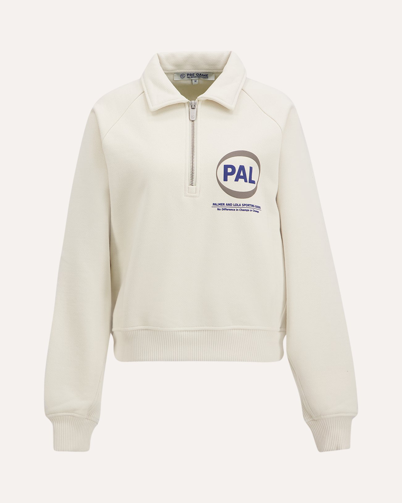 PAL Sporting Goods Pre Game Women Half Zip BEIGE 1