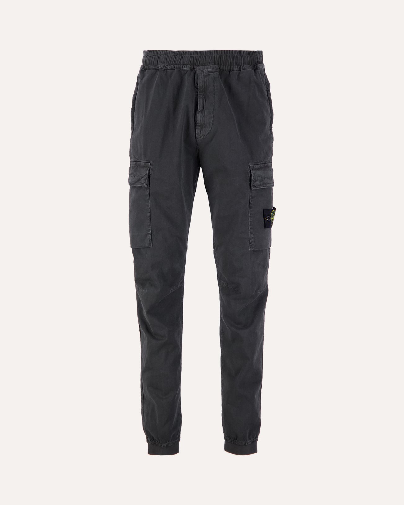 Stone Island 313L1 Cotton Twill Garment Dyed 'Old'Effect Cargo Pants GRIJS 1