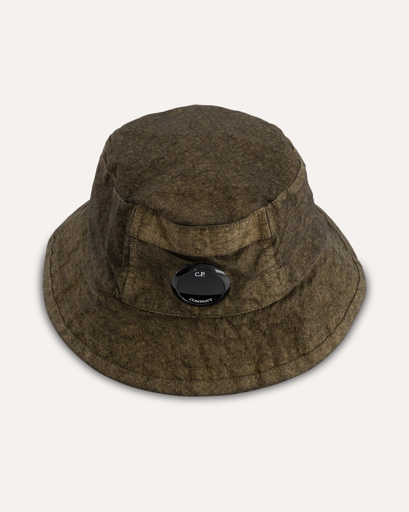 C.P. Company Co-Ted Bucket Hat DONKERGROEN 1