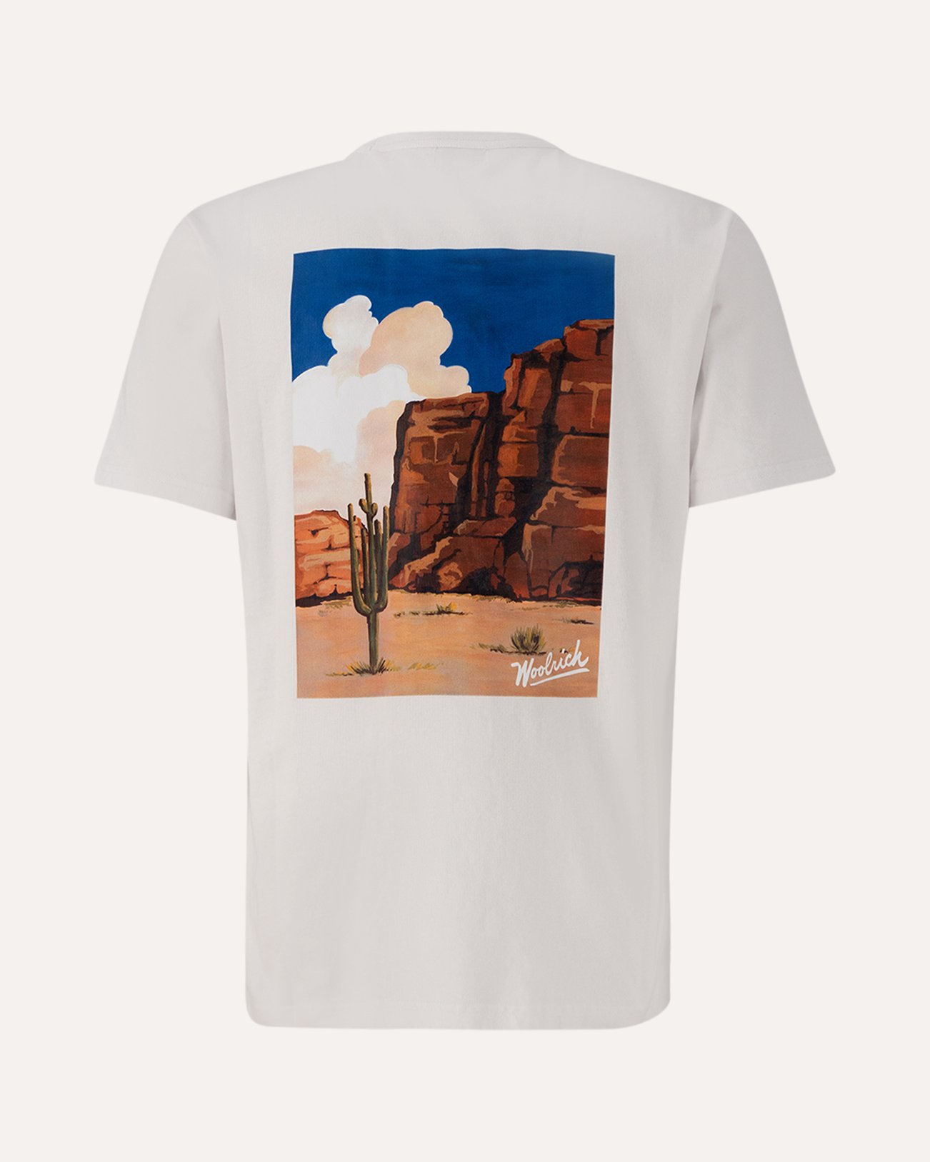 Woolrich Photographic Tee White 1