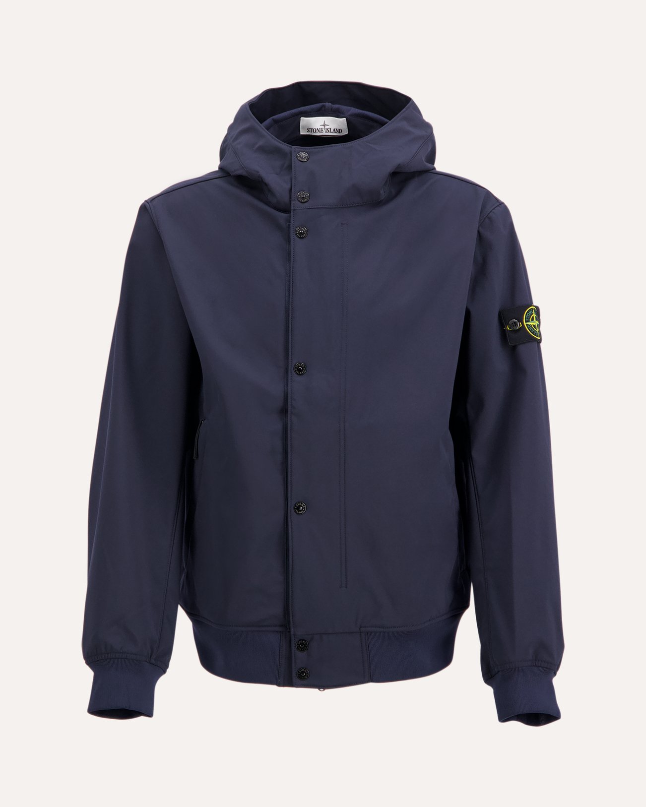 Stone Island S0A22 Light Soft Shell Jas DONKERBLAUW 1