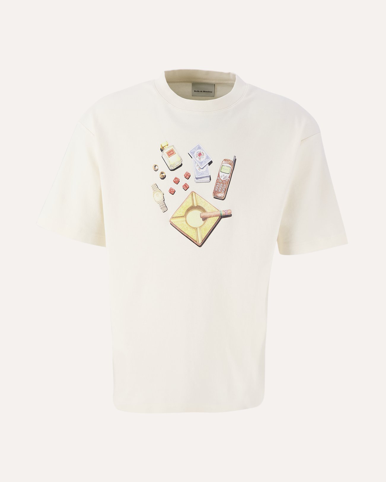 Drole de Monsieur Le T-Shirt Soirée BEIGE 1