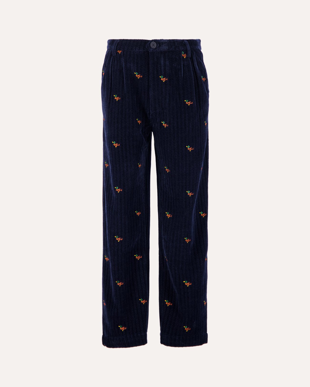 The New Originals Ducks Corduroy Trousers BLAUW 1