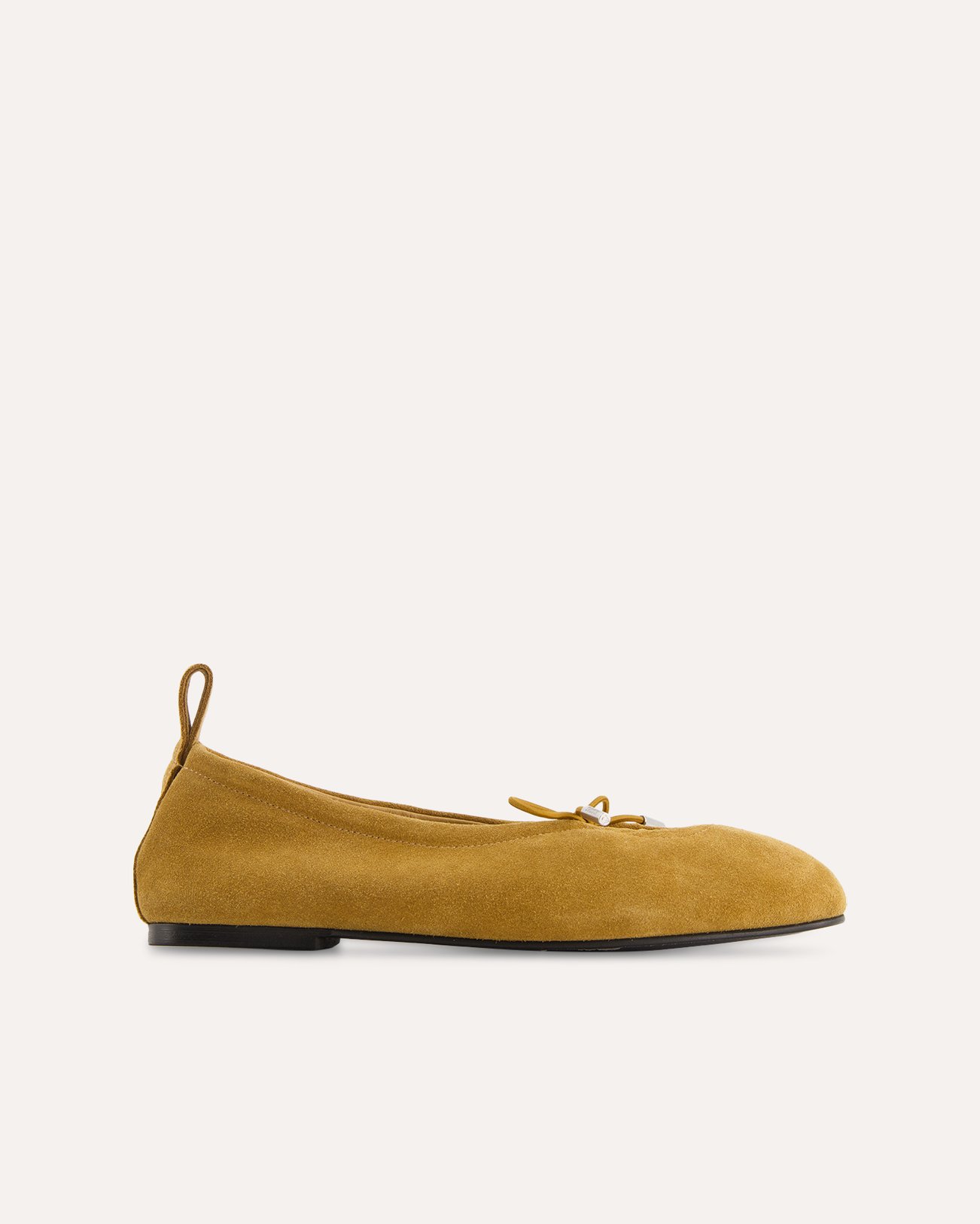 Alohas Rosalind Suede Tan Leather Ballet Flats LICHTBRUIN 1