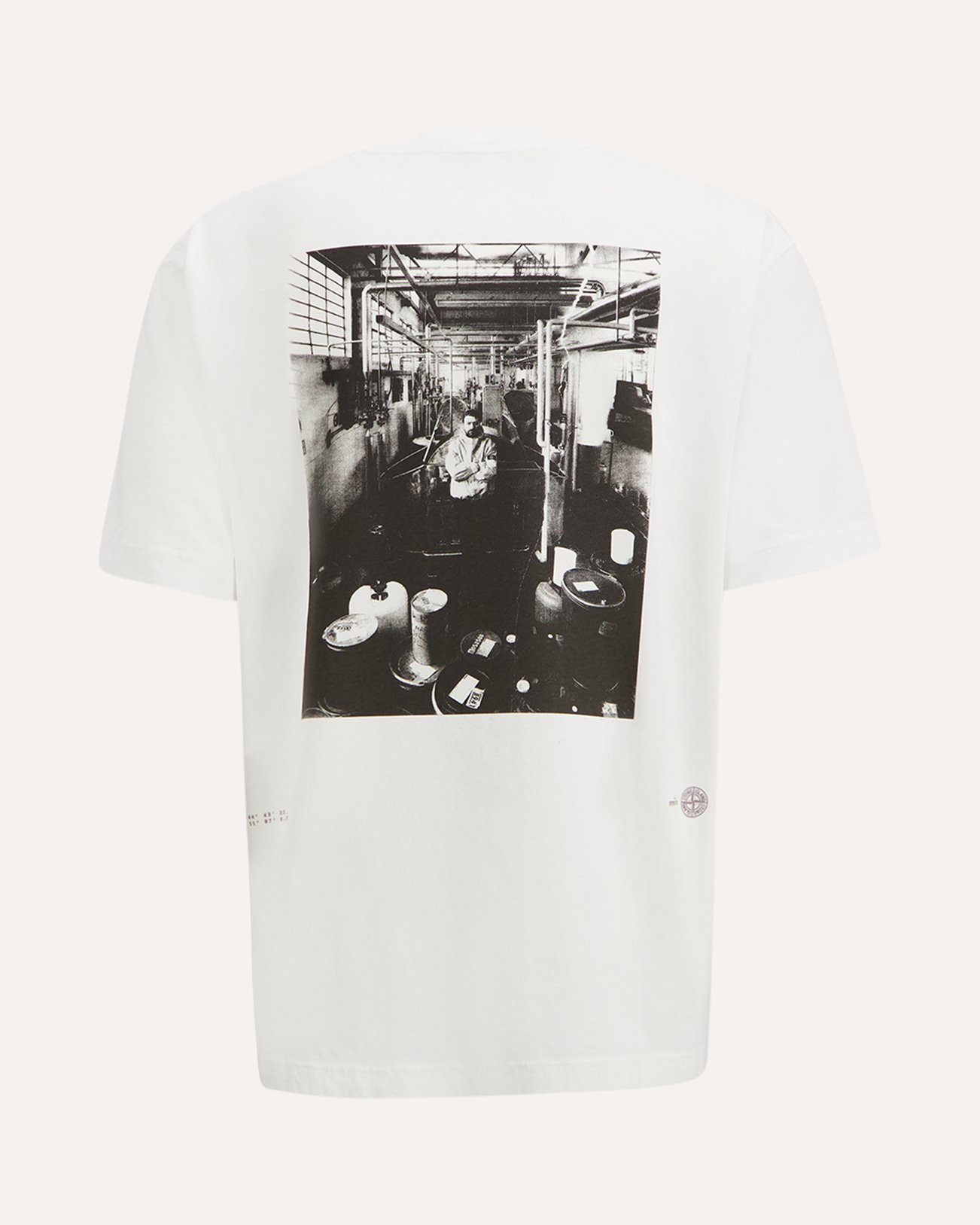 Stone Island S0374 Backprint T-Shirt WIT 1