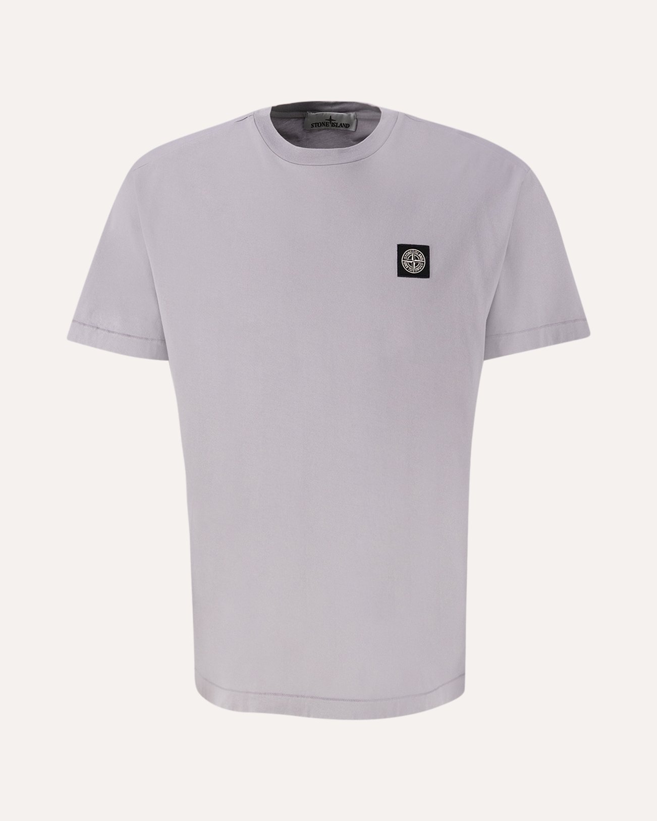 Stone Island 24113 60/2 Cotton Jersey Garment Dyed T-Shirt BEIGE 1