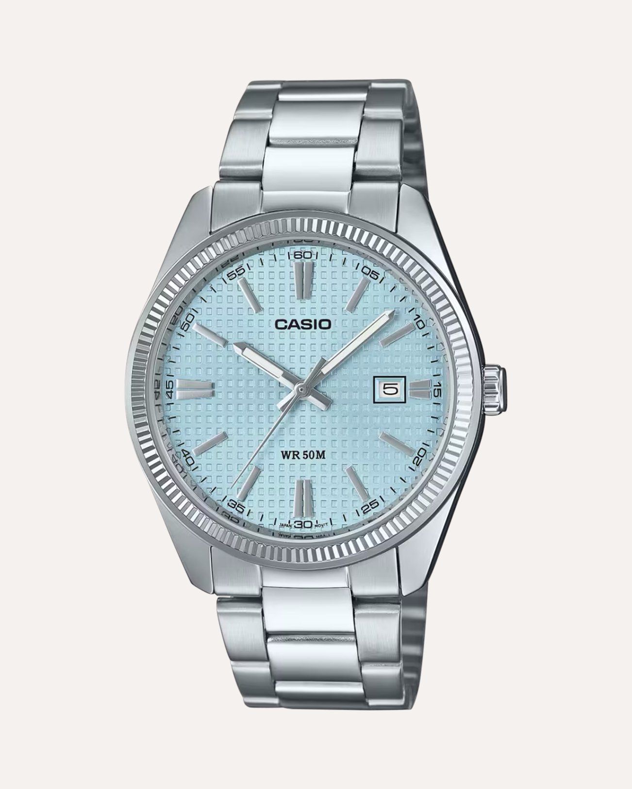 Casio MTP-1302PE-2AVEF ZILVER 1