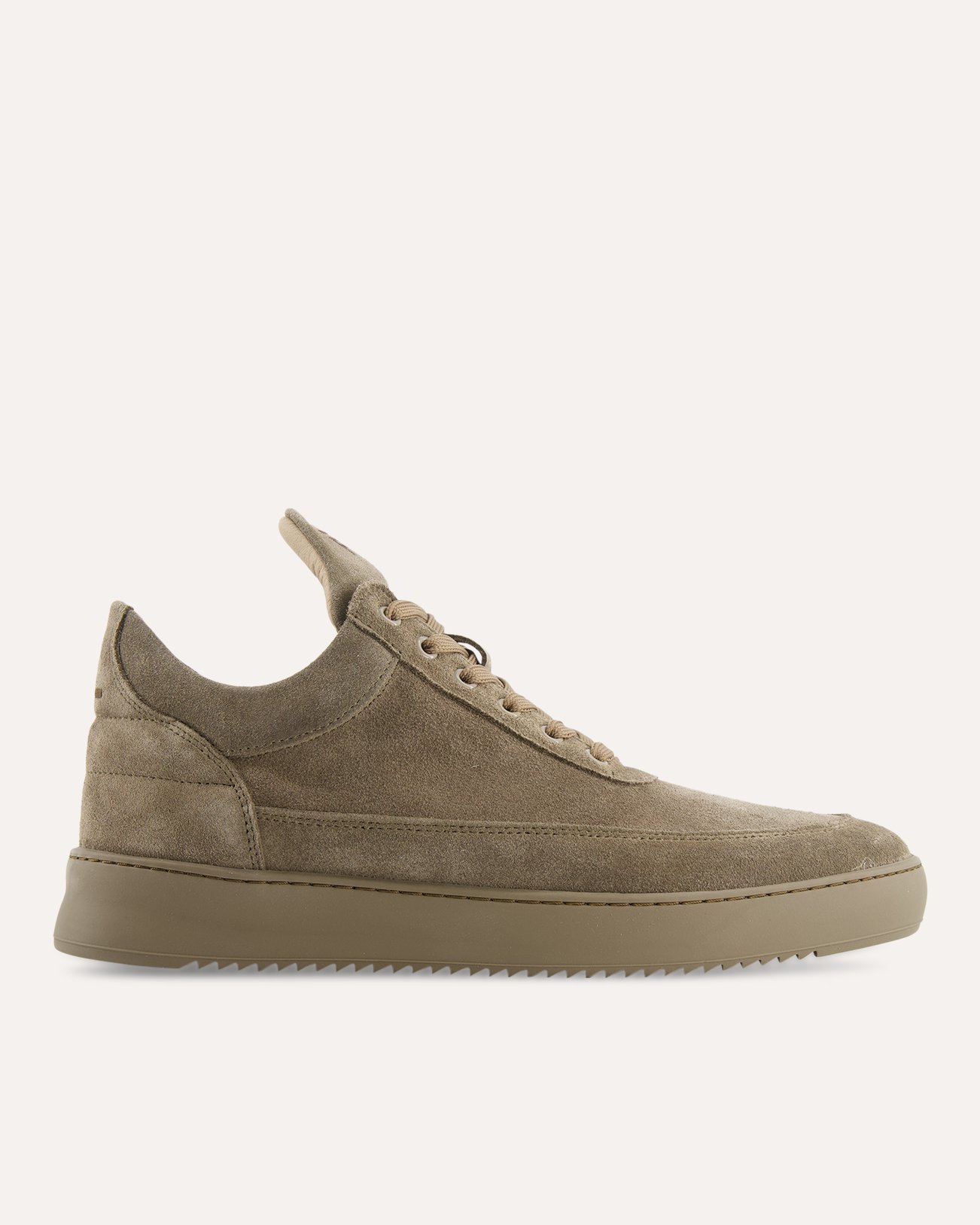 Filling Pieces Low Top Suede All Taupe BRUIN 1