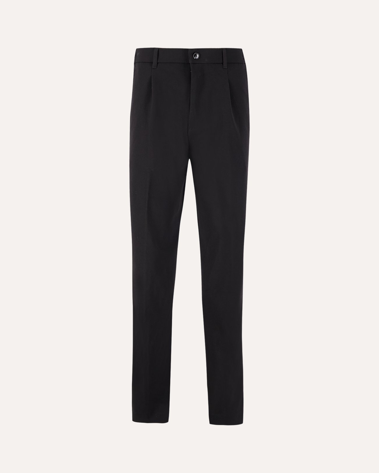 OLAF Tailored Pleated Pants ZWART 1