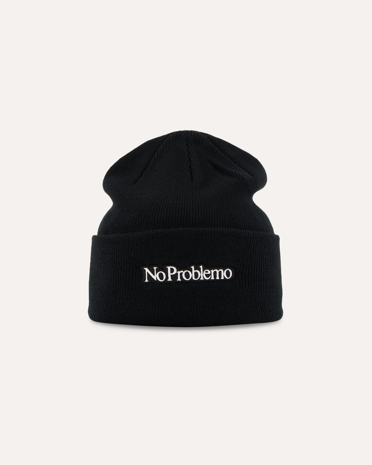 No Problemo Mini Problemo Beanie ZWART 1