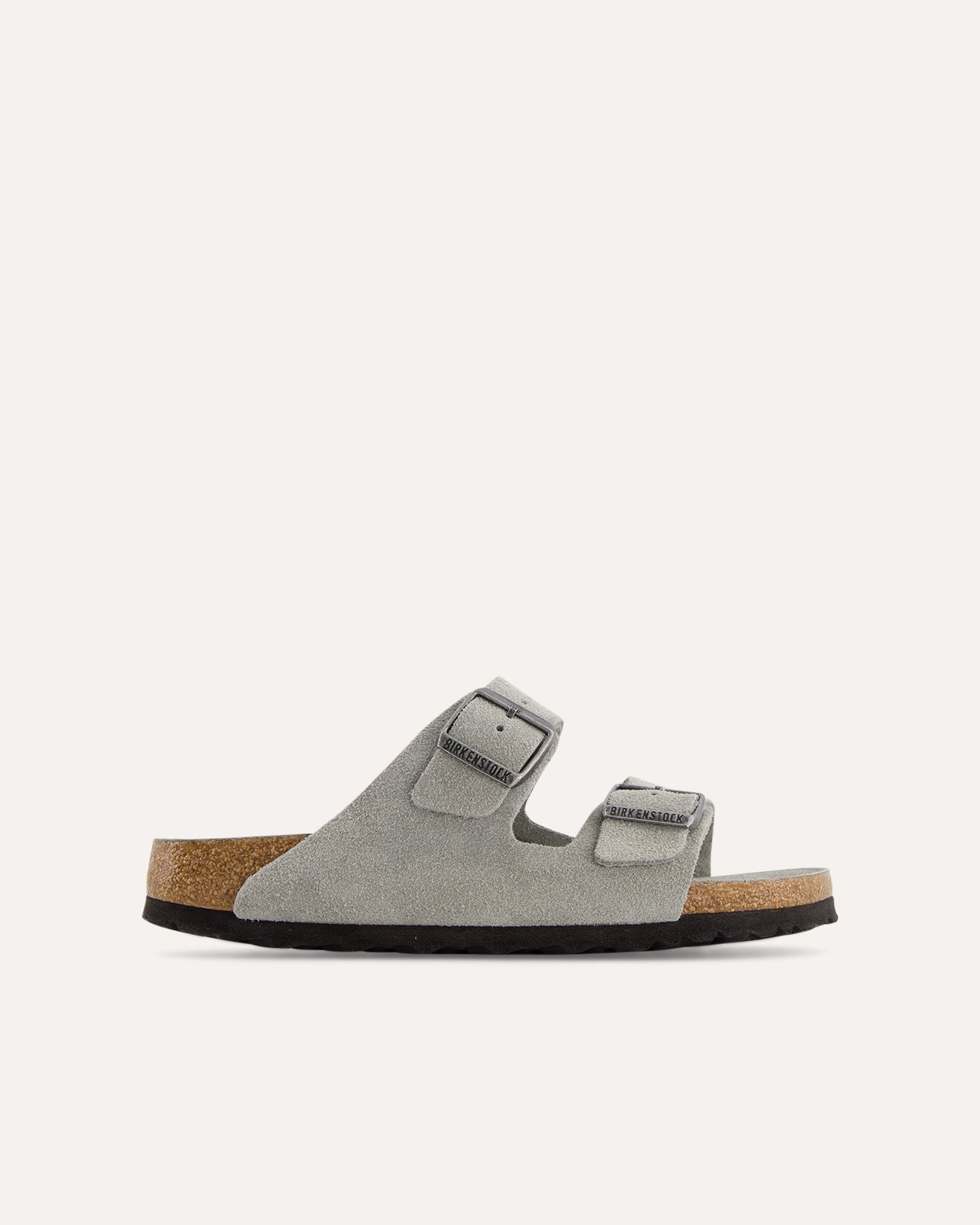 Birkenstock Arizona Soft Footbed Suede Leather Narrow LICHTBLAUW 1
