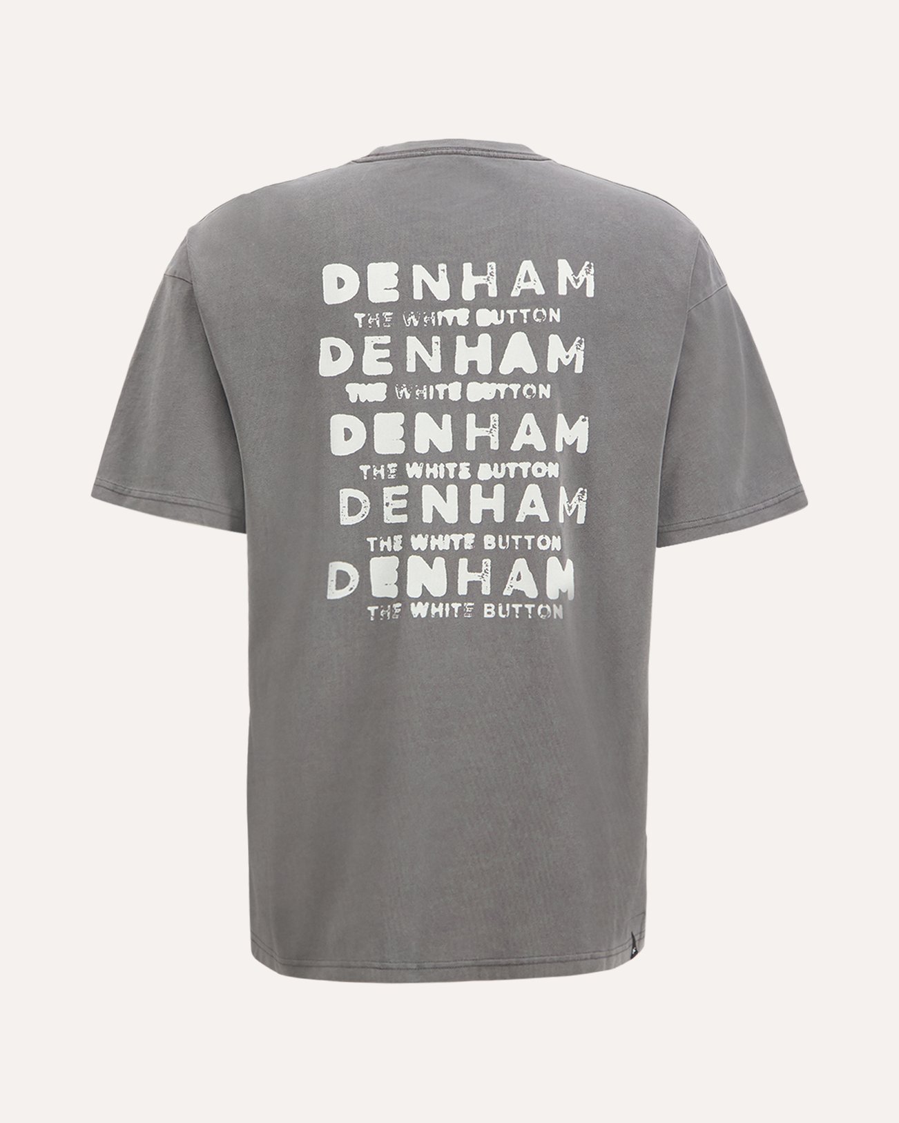 Denham Stamp Ss Tee GRIJS 1