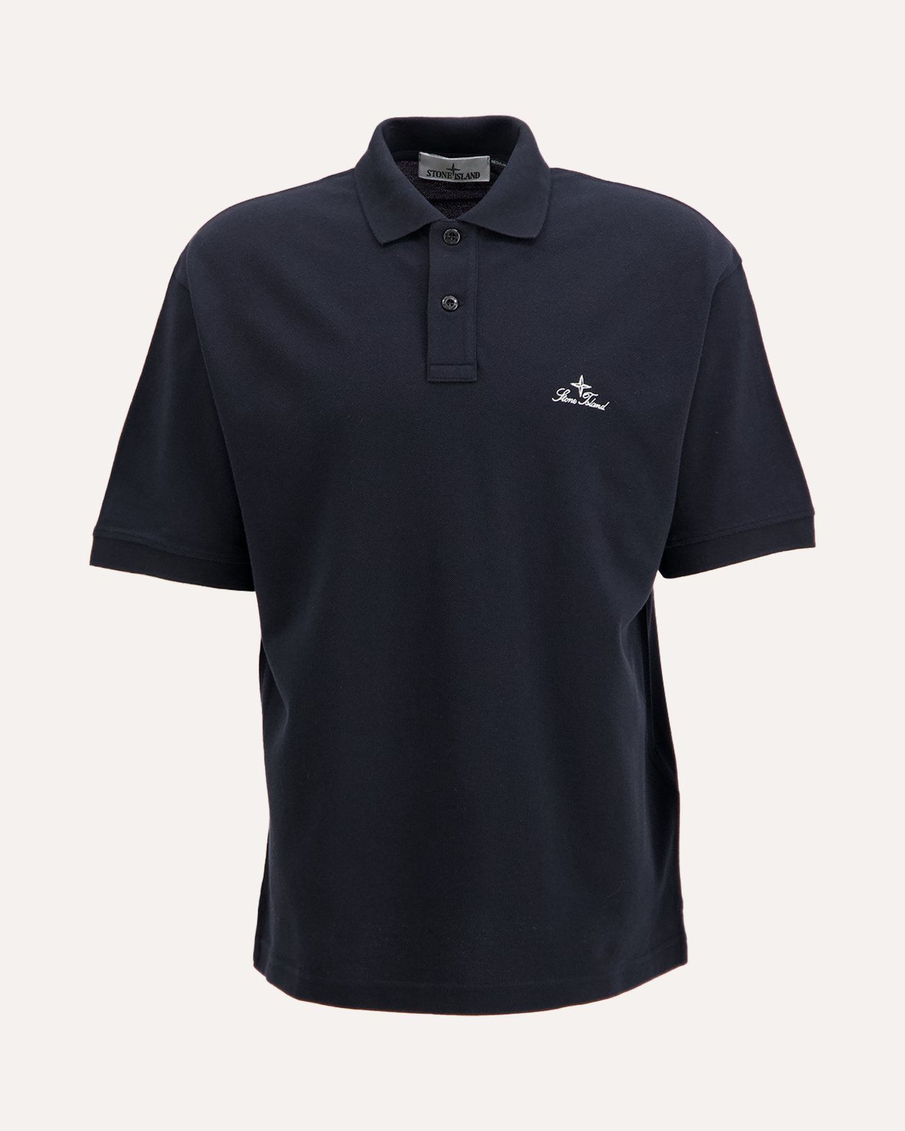 Stone Island S0039 Polo DONKERBLAUW 1