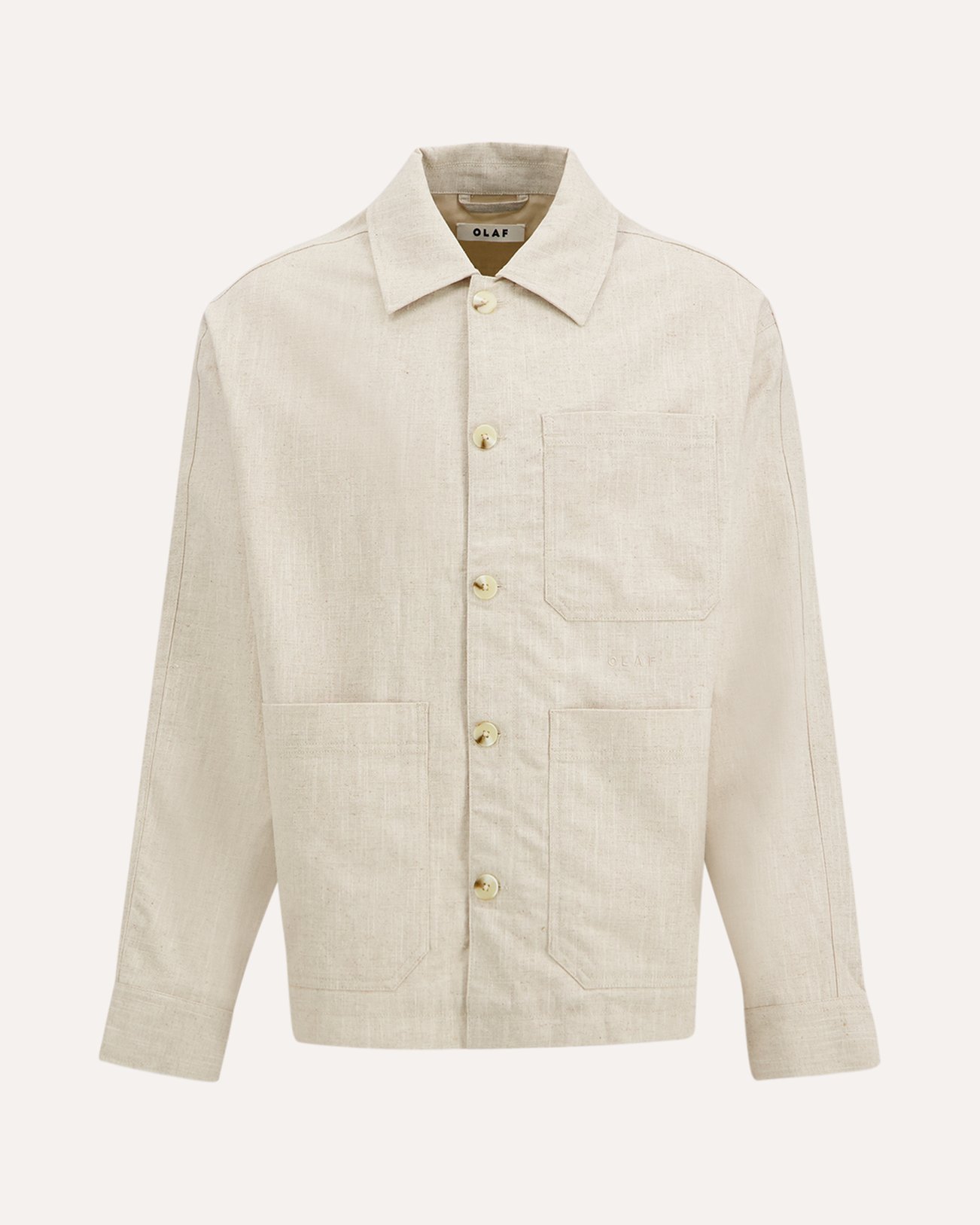 OLAF Linen Jacket BEIGE 1