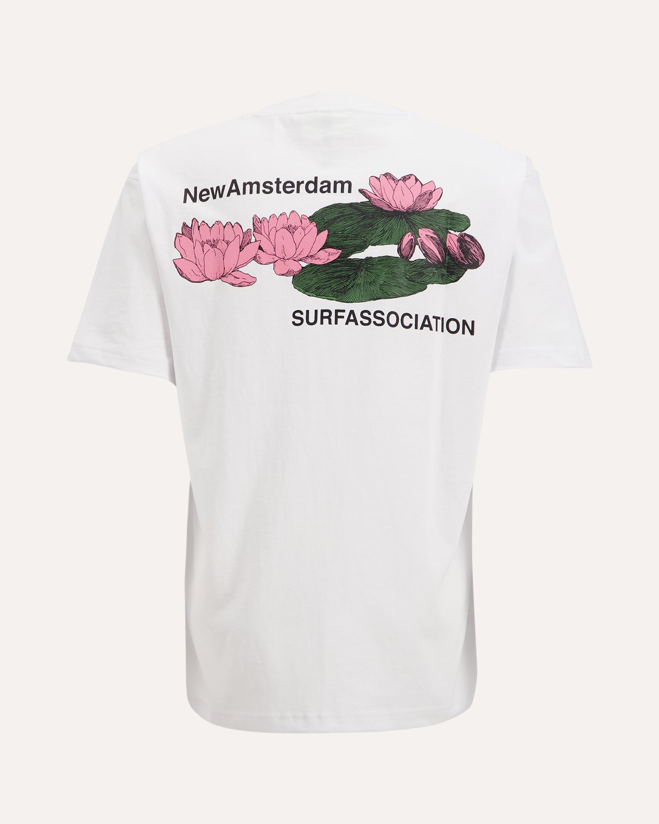 New Amsterdam Surf Association Lilies Tee WIT 1
