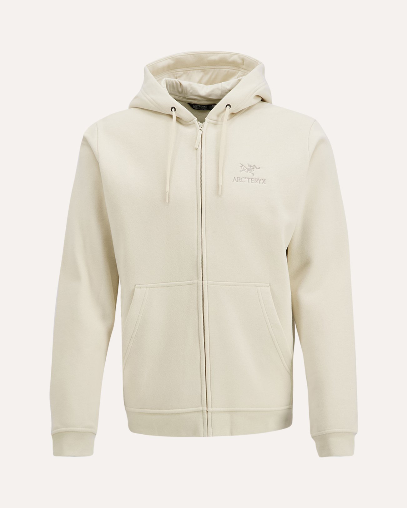 Arc'teryx Emblem Fleece Full-Zip Hoody M CREME 1