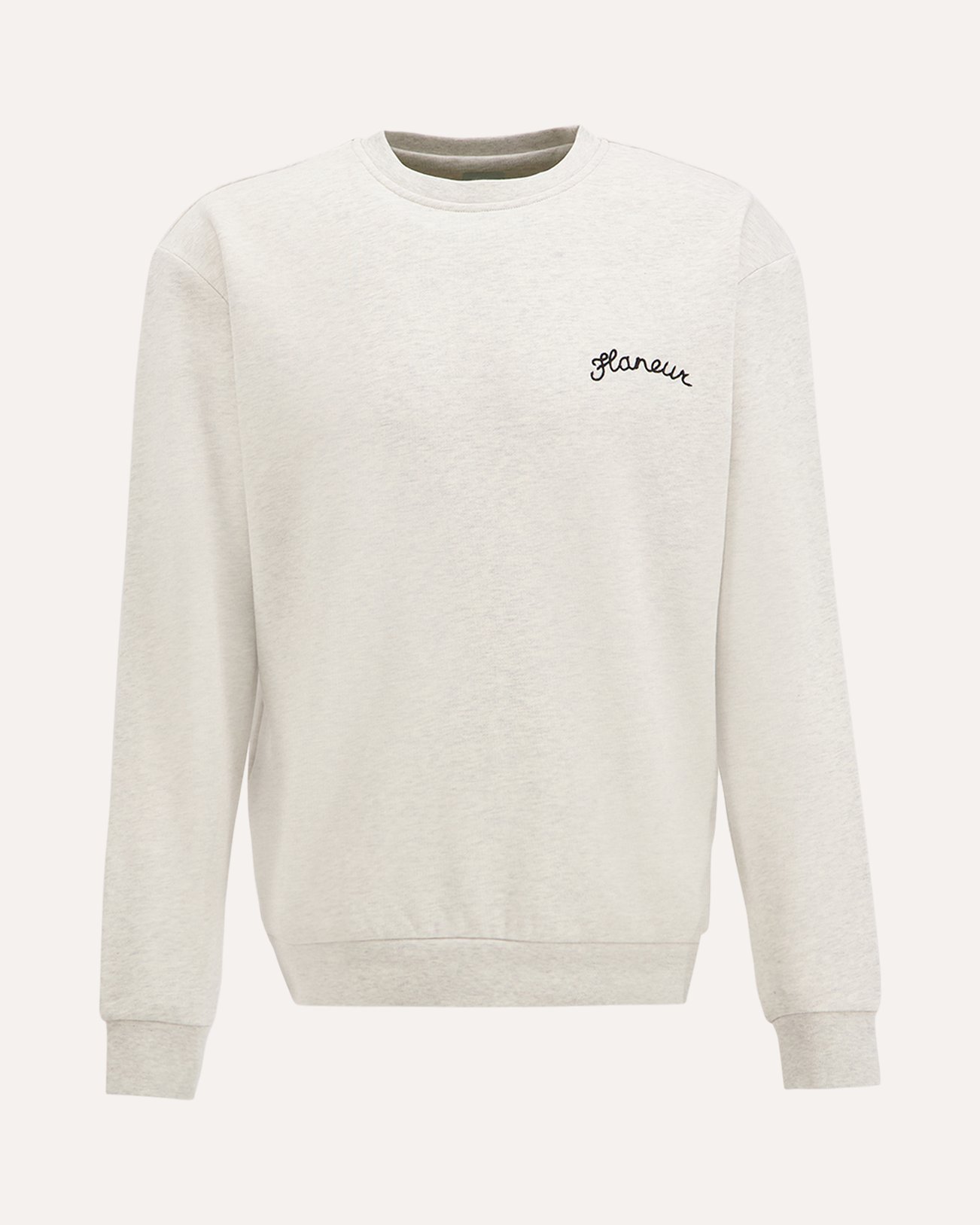 Flaneur Signature Sweater GRIJS 1