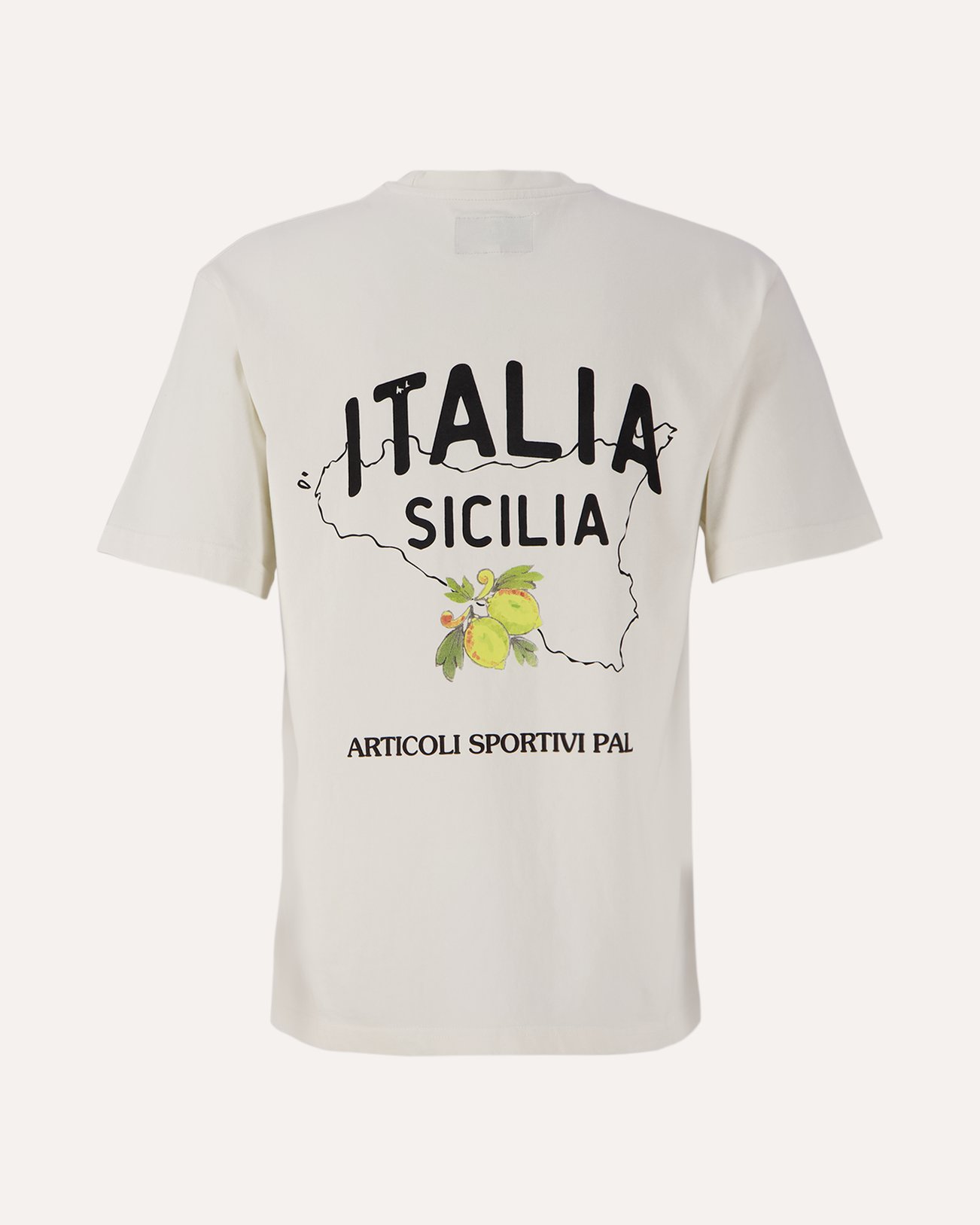 PAL Sporting Goods Lemon Souvenir T-Shirt WIT 1