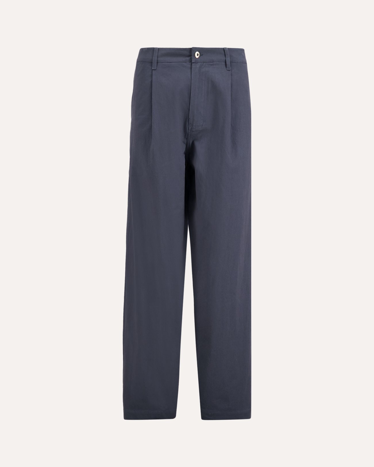 OLAF Washed Barrel Leg Pant DONKERBLAUW 1