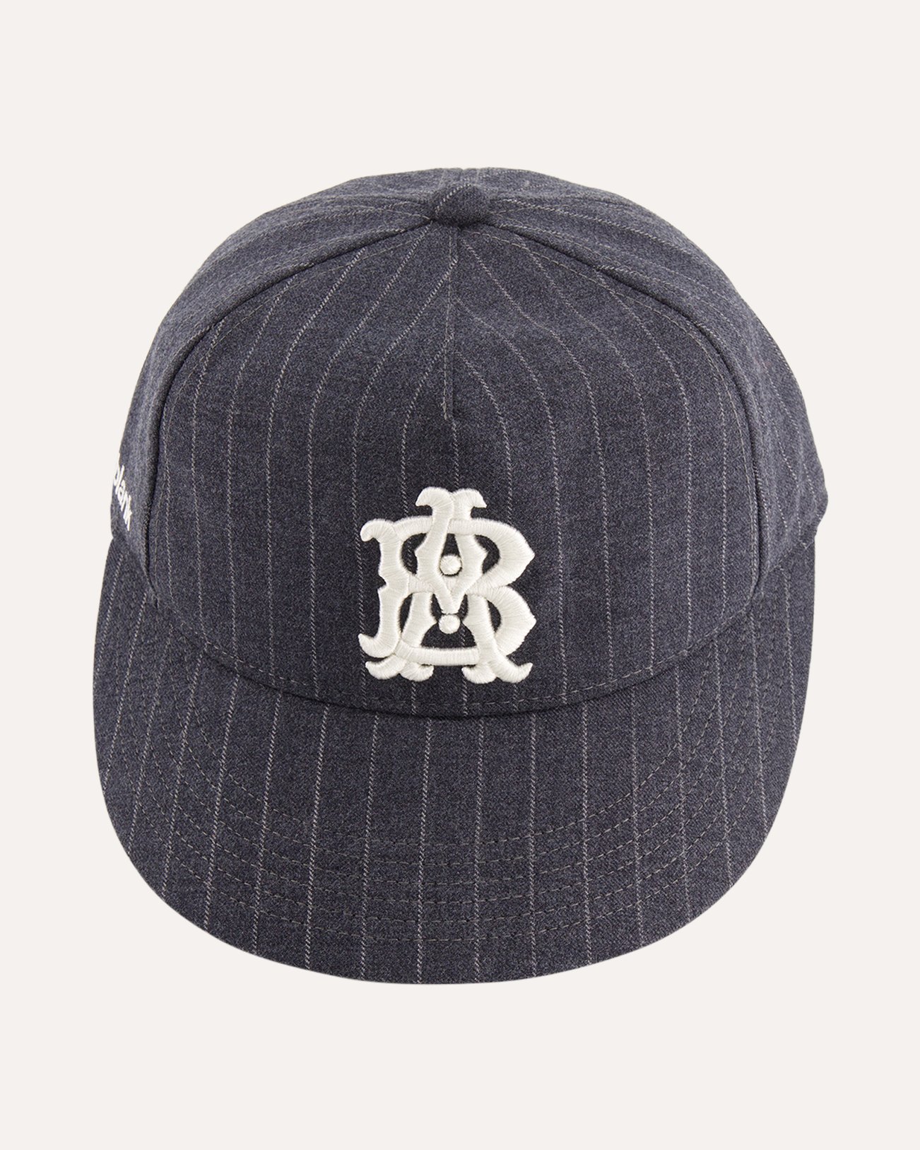 about:blank Monogram Pinstripe Cap ANTHRACIET 1