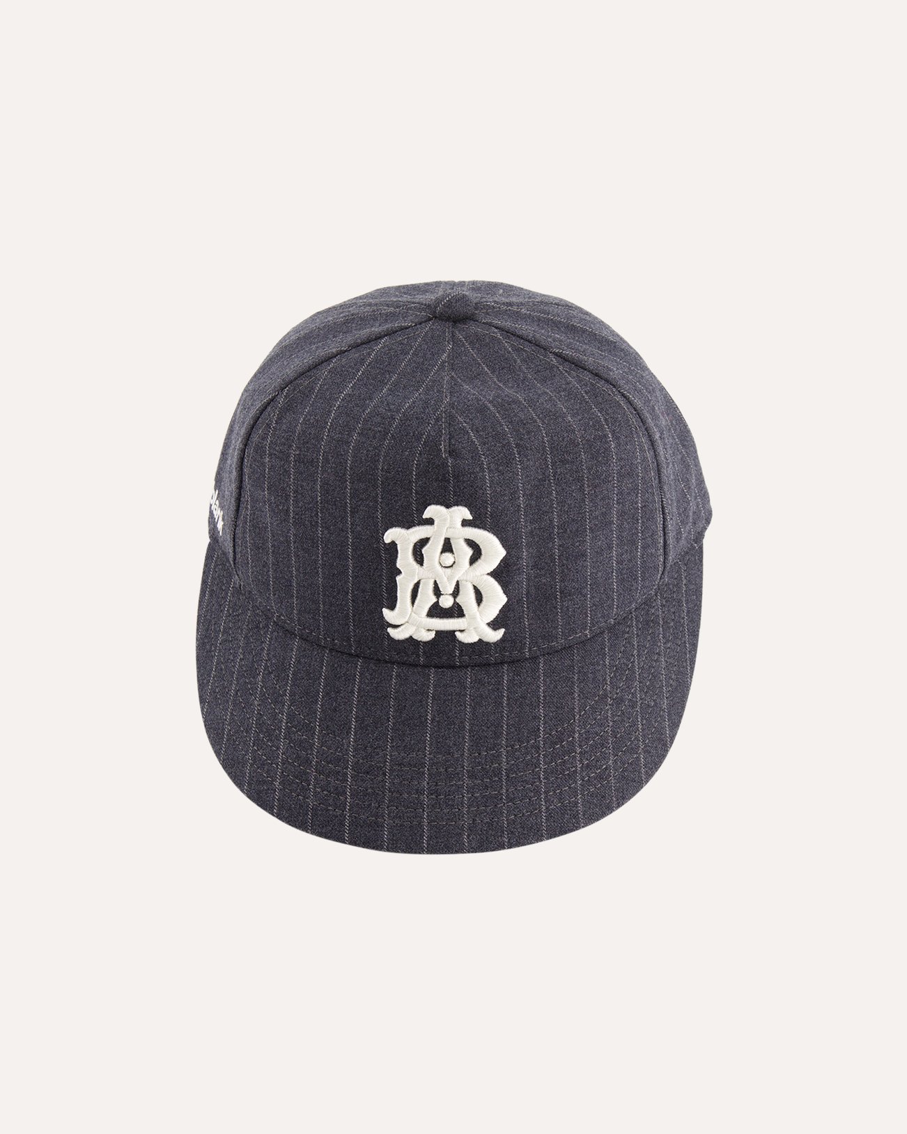 about:blank Monogram Pinstripe Cap ANTHRACIET 1