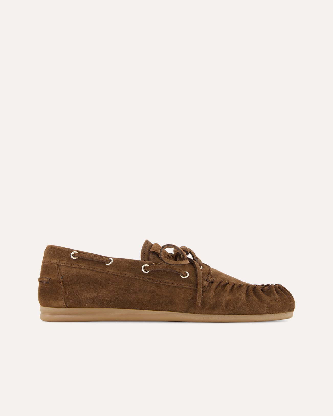 Alohas Rowan Suede Brown Leather Loafers BRUIN 1