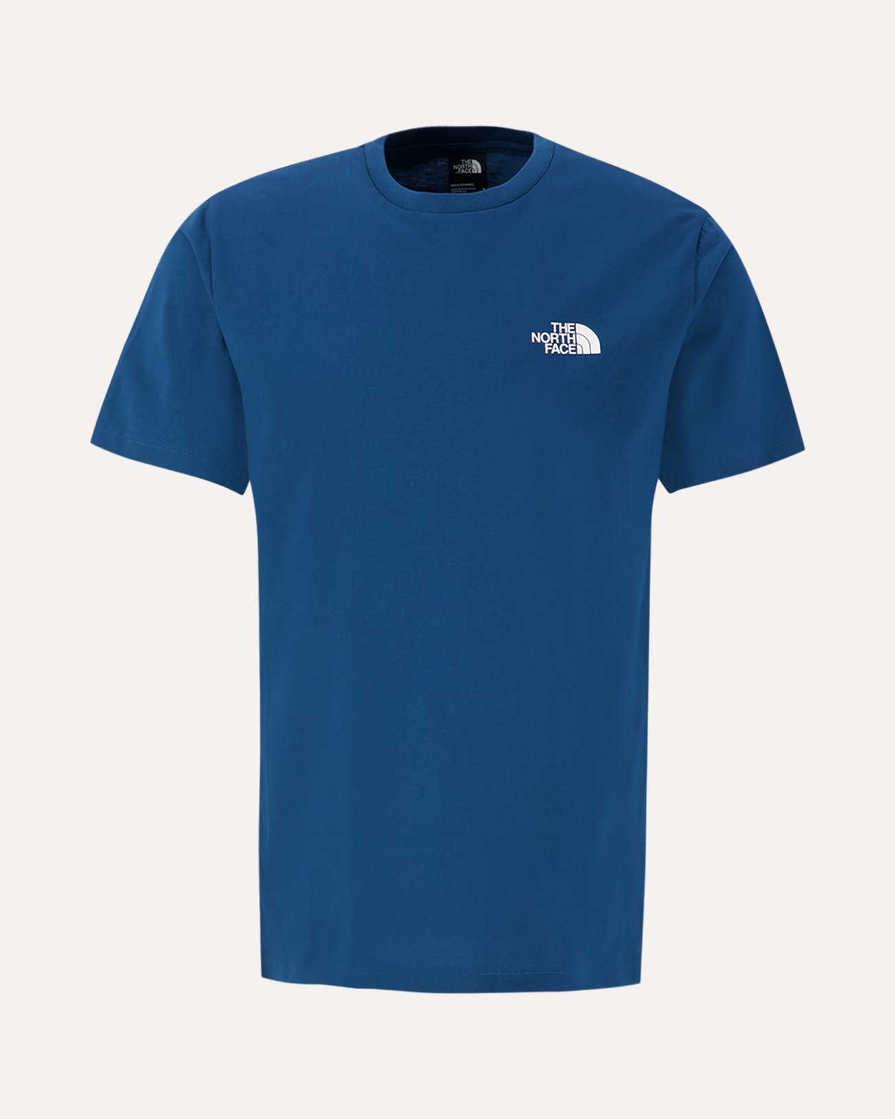 The North Face M S/S Simple Dome Tee BLAUW 1