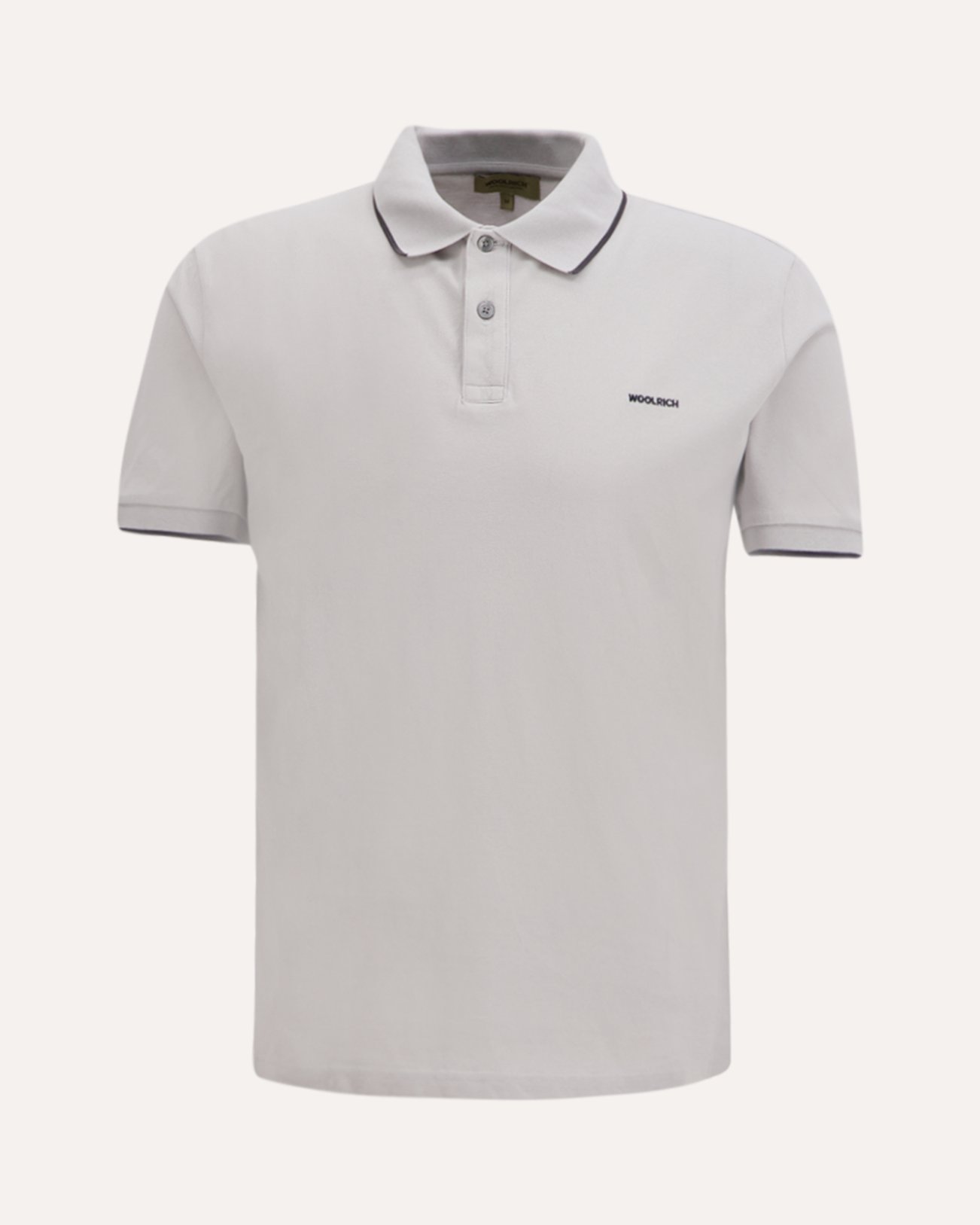 Woolrich Monterey Polo LICHTGRIJS 1