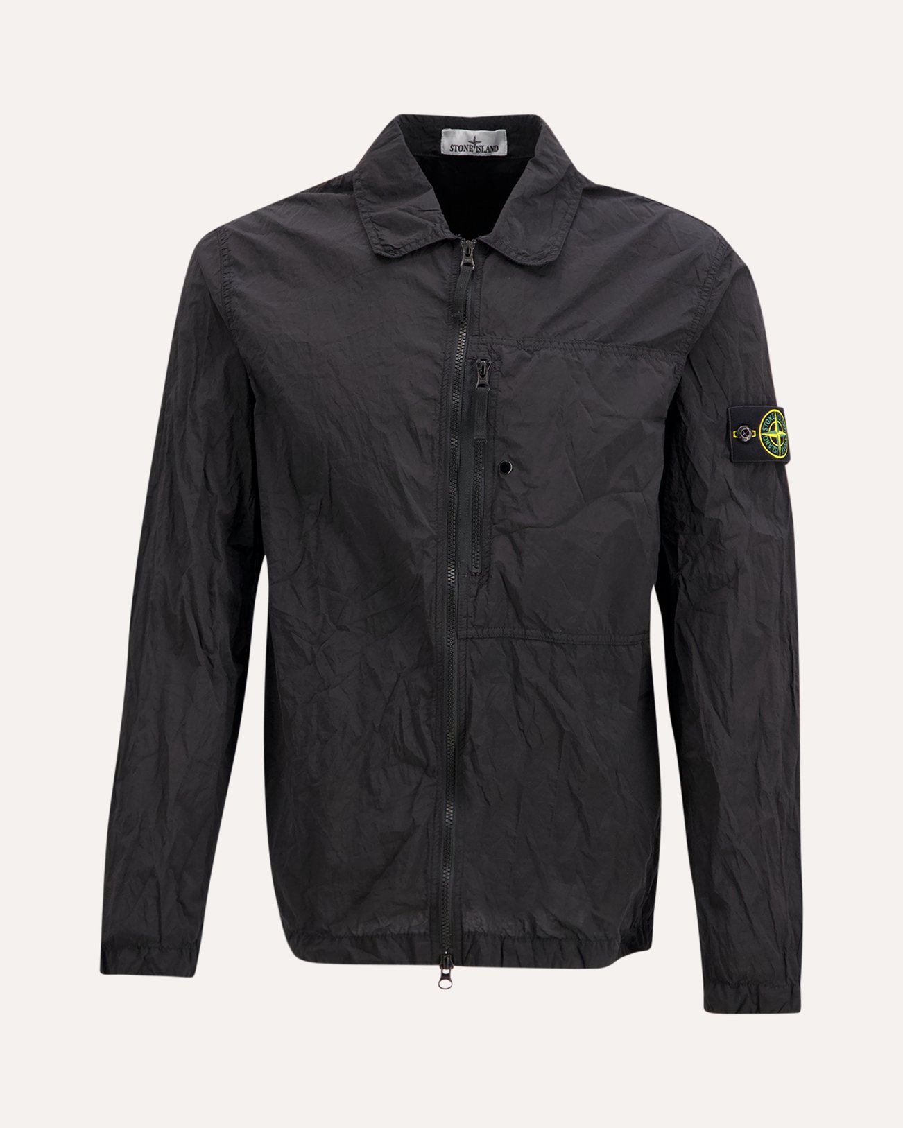 Stone Island 1200041 Overshirt ZWART 1