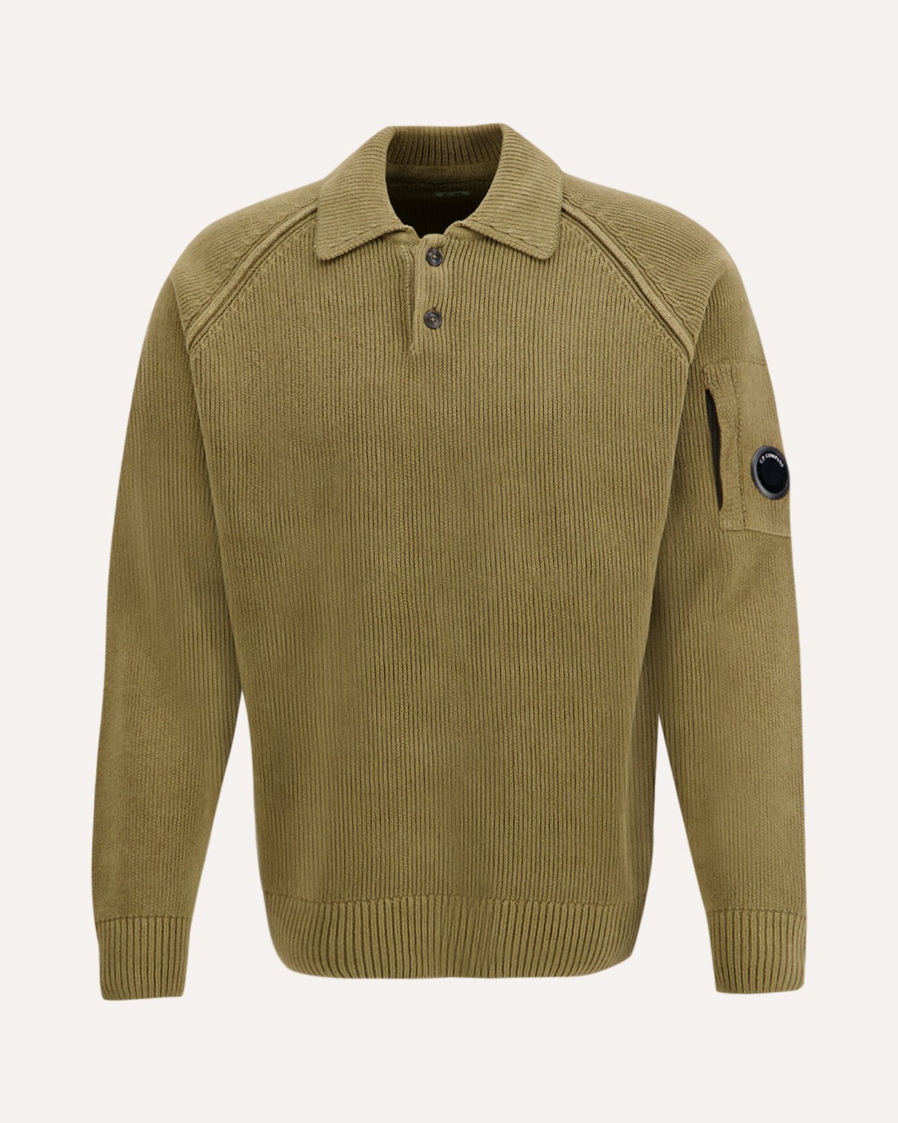 C.P. Company Polo Collar BEIGE 1